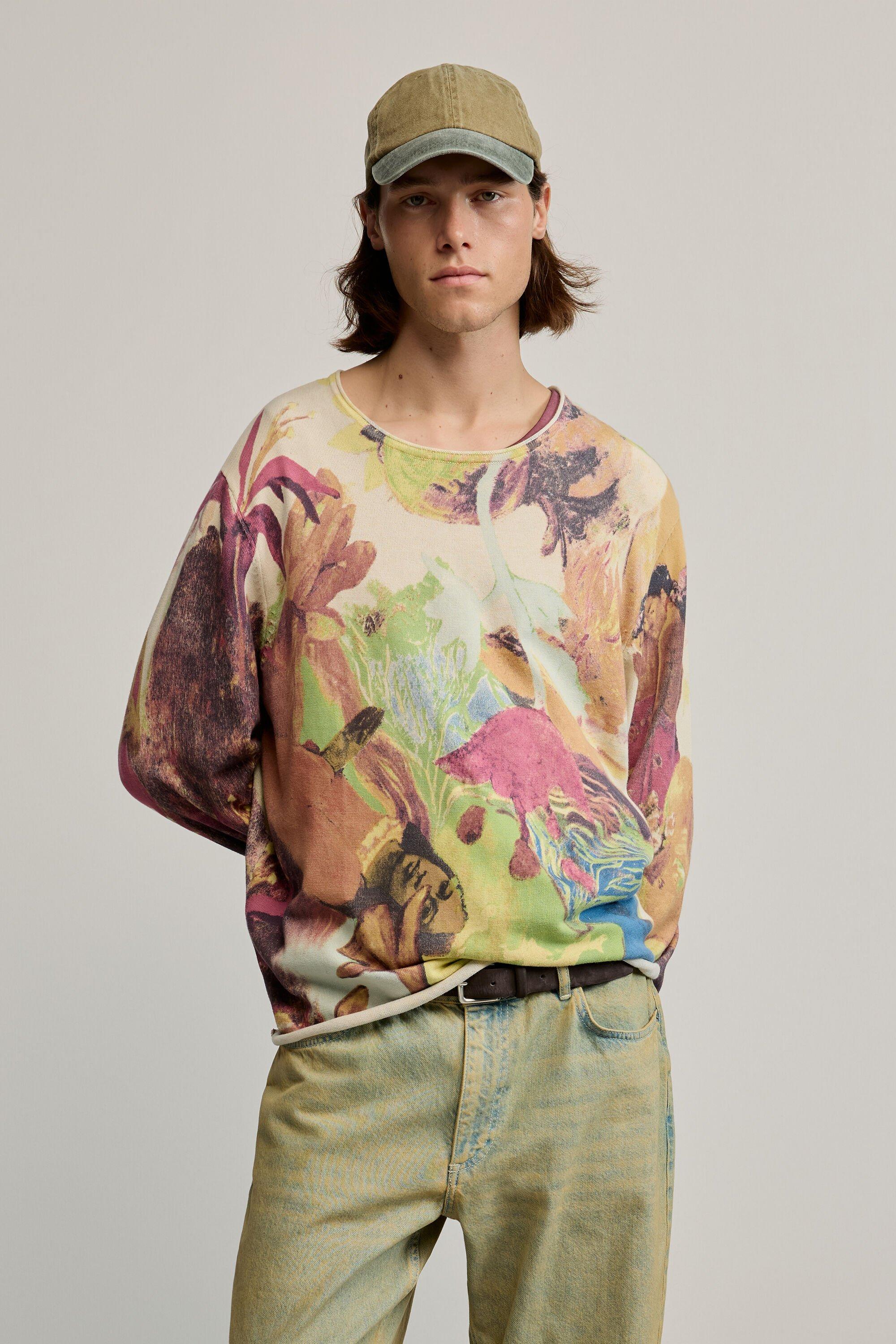 Gaugin Printed Sweater by DESIGUAL