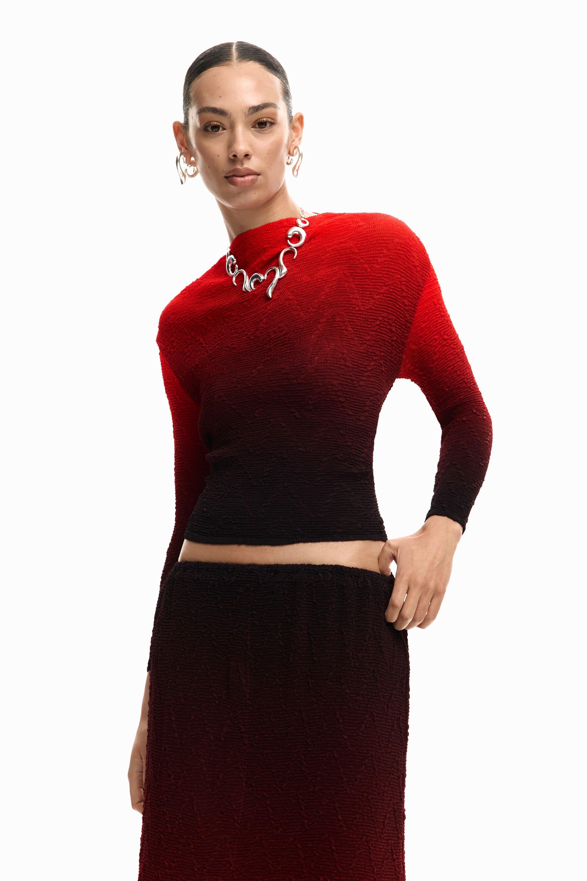 Gradient blouse by DESIGUAL