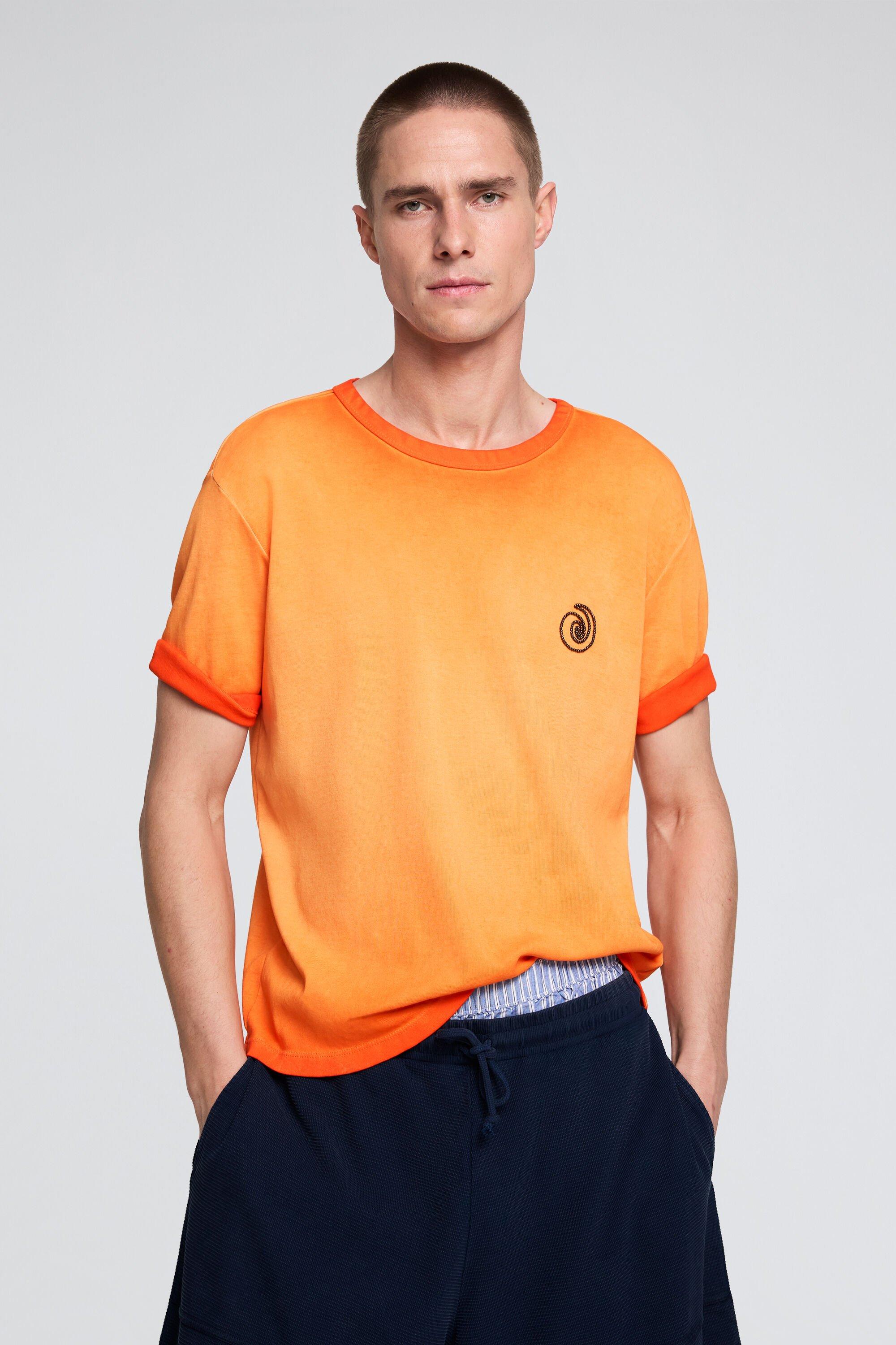 Gradient knit T-shirt by DESIGUAL