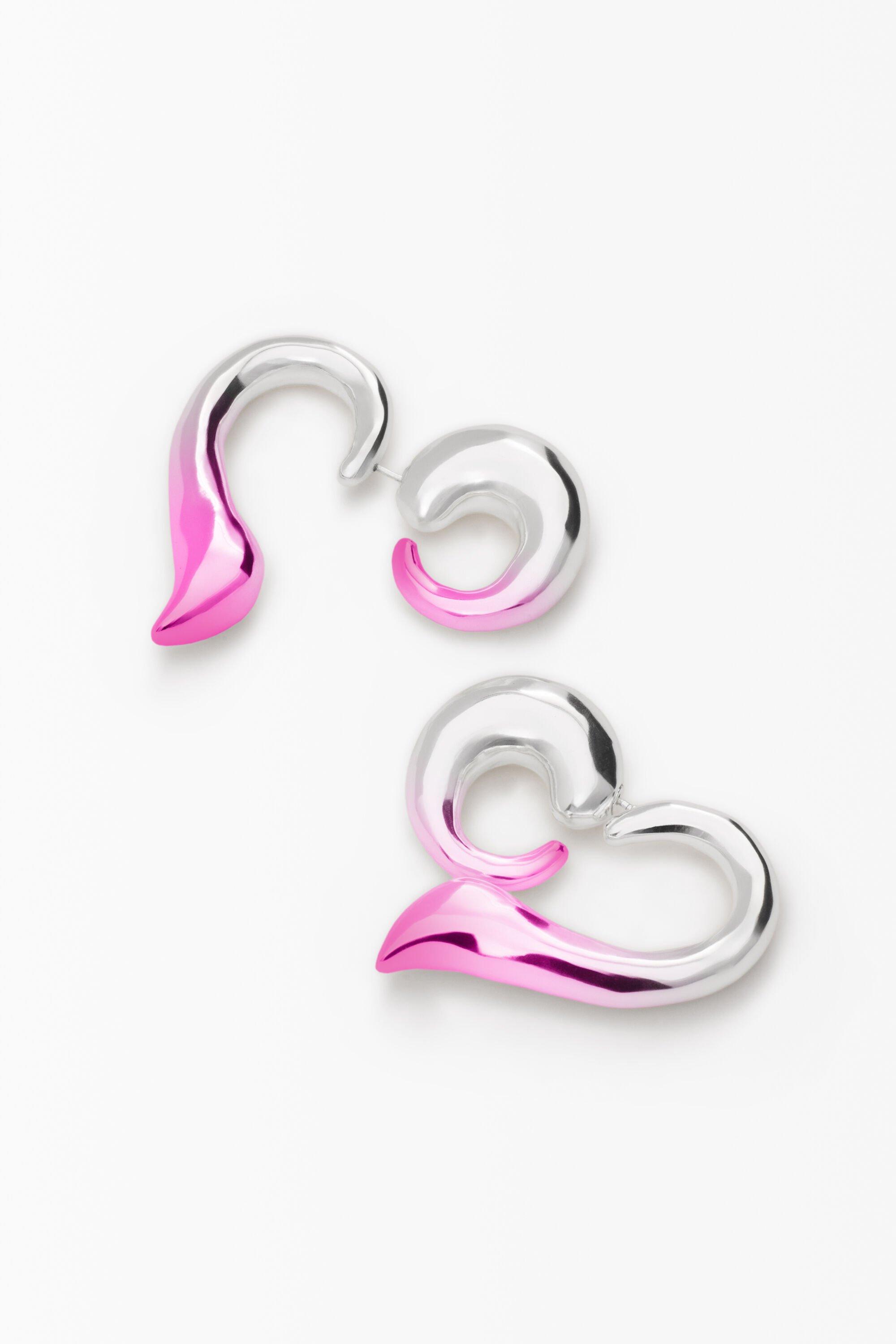 Heart zalio earrings by DESIGUAL