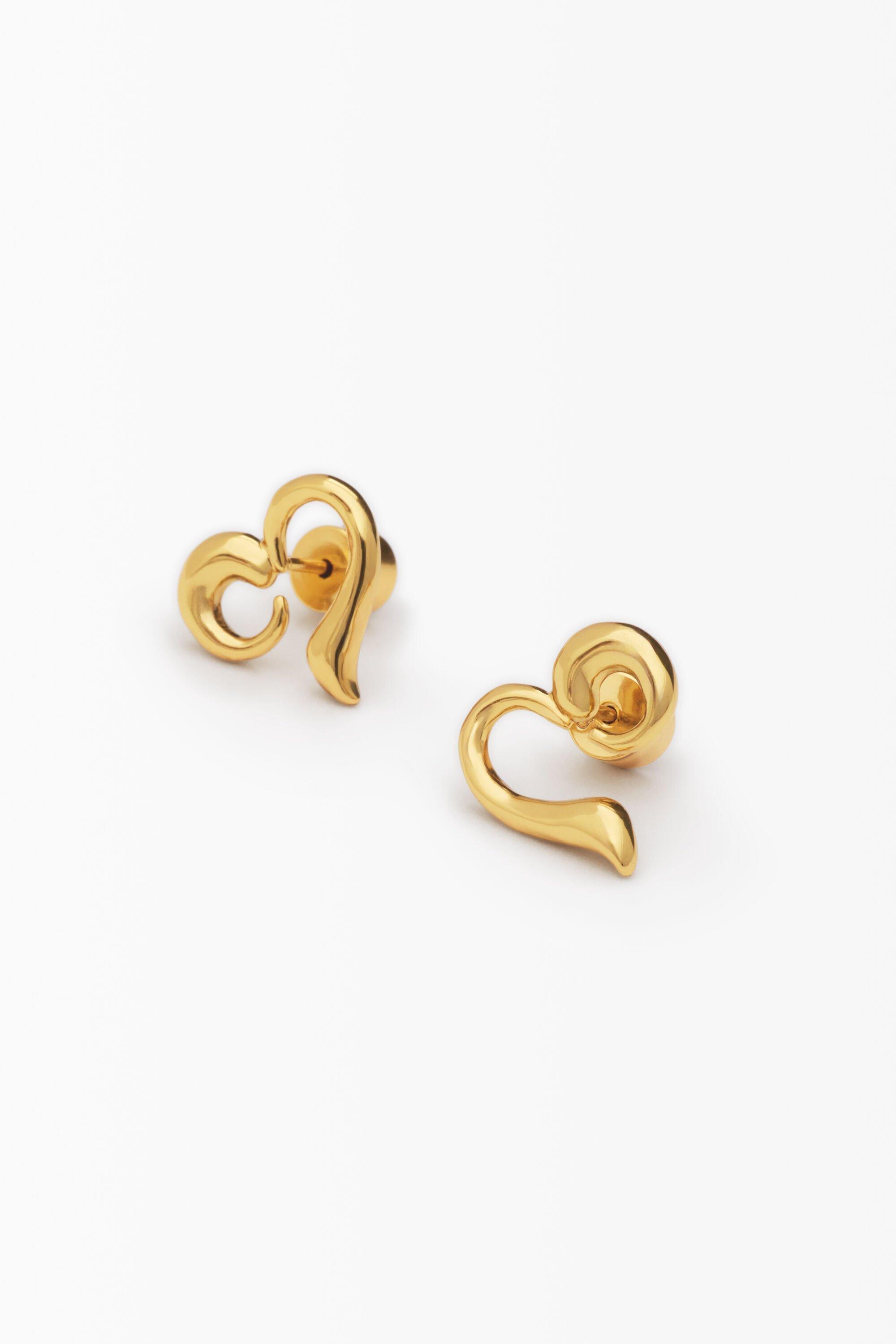 Heart zalio earrings by DESIGUAL