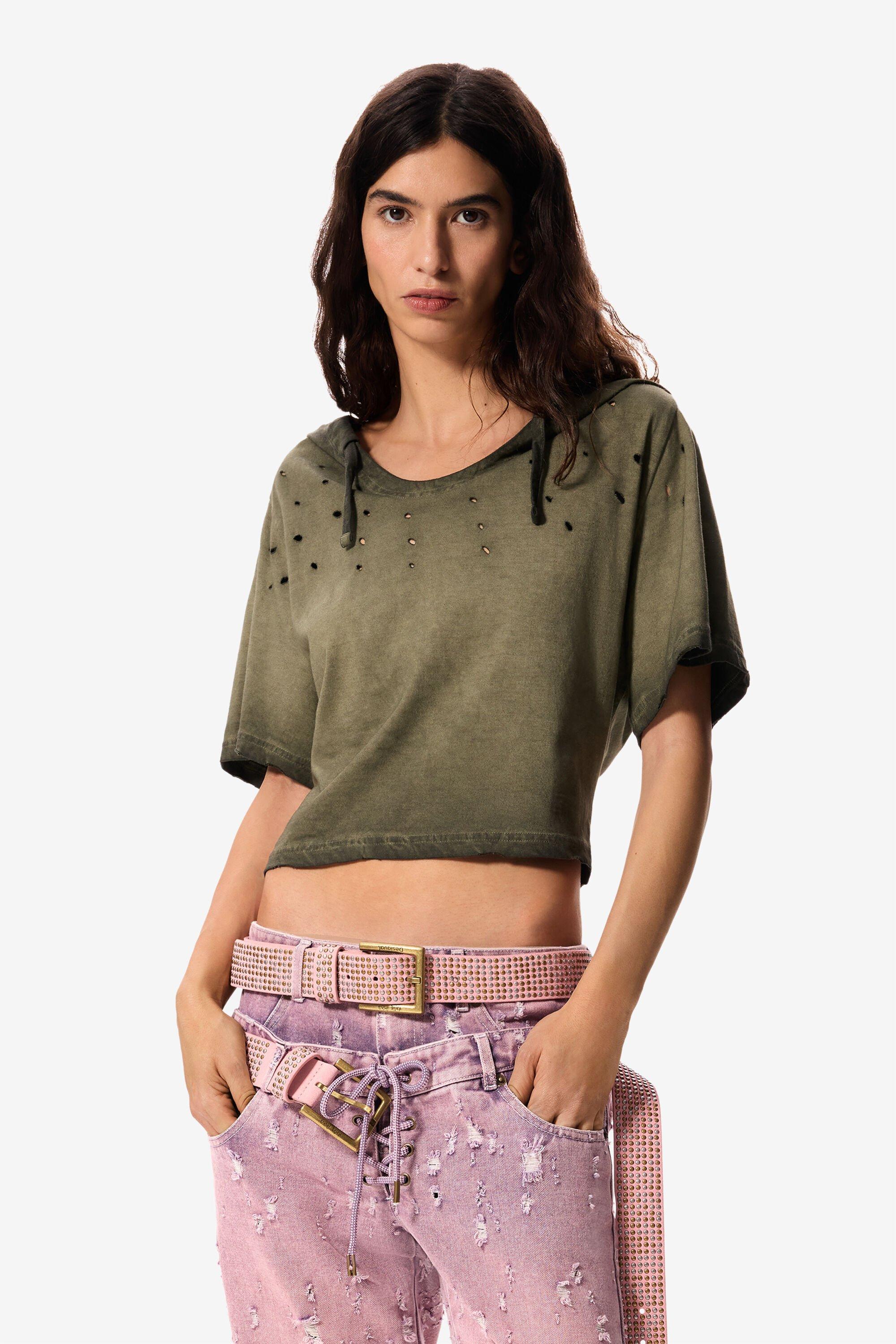 Hooded t-shirt masha popova by DESIGUAL