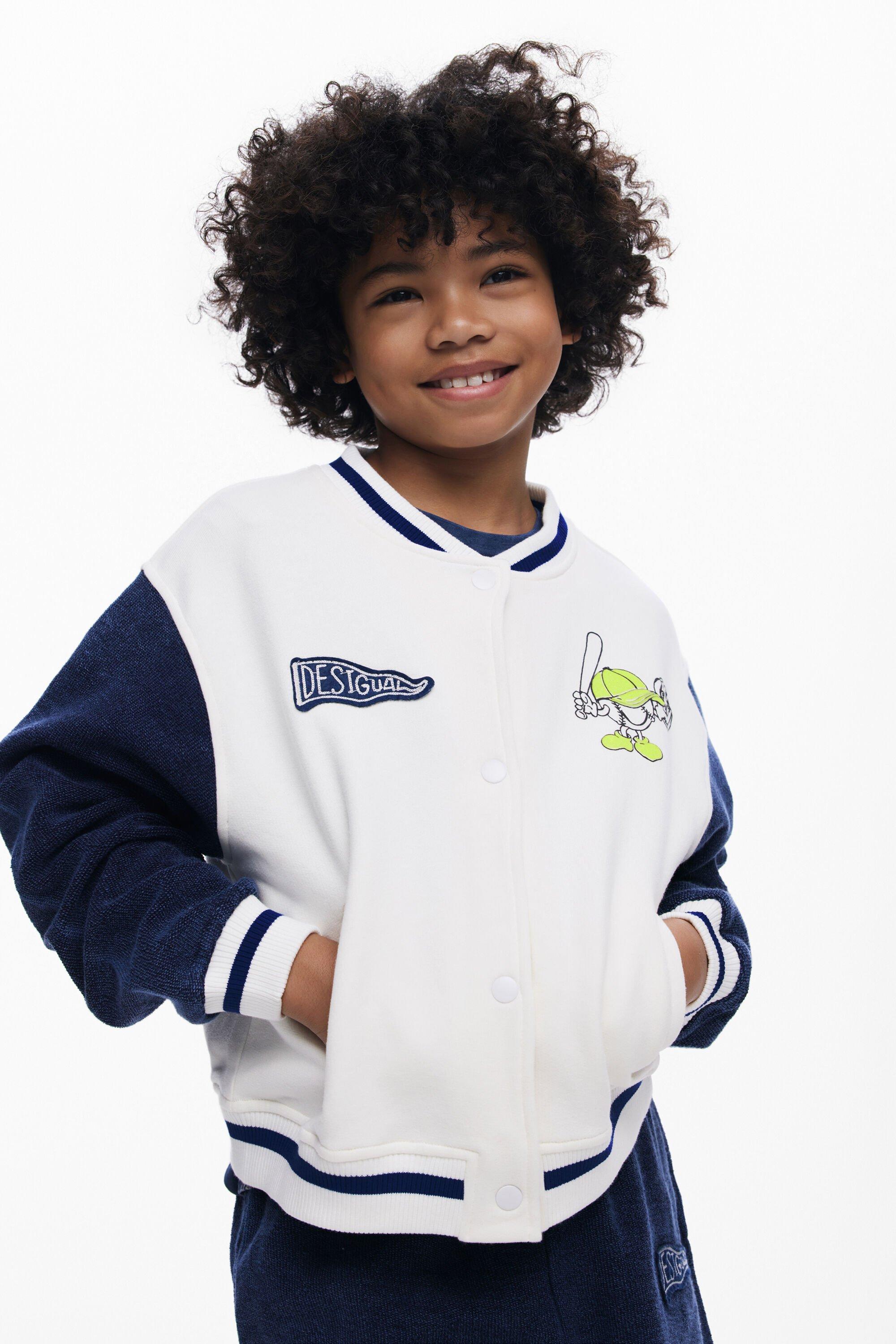 Hybrid baseball jacket by DESIGUAL