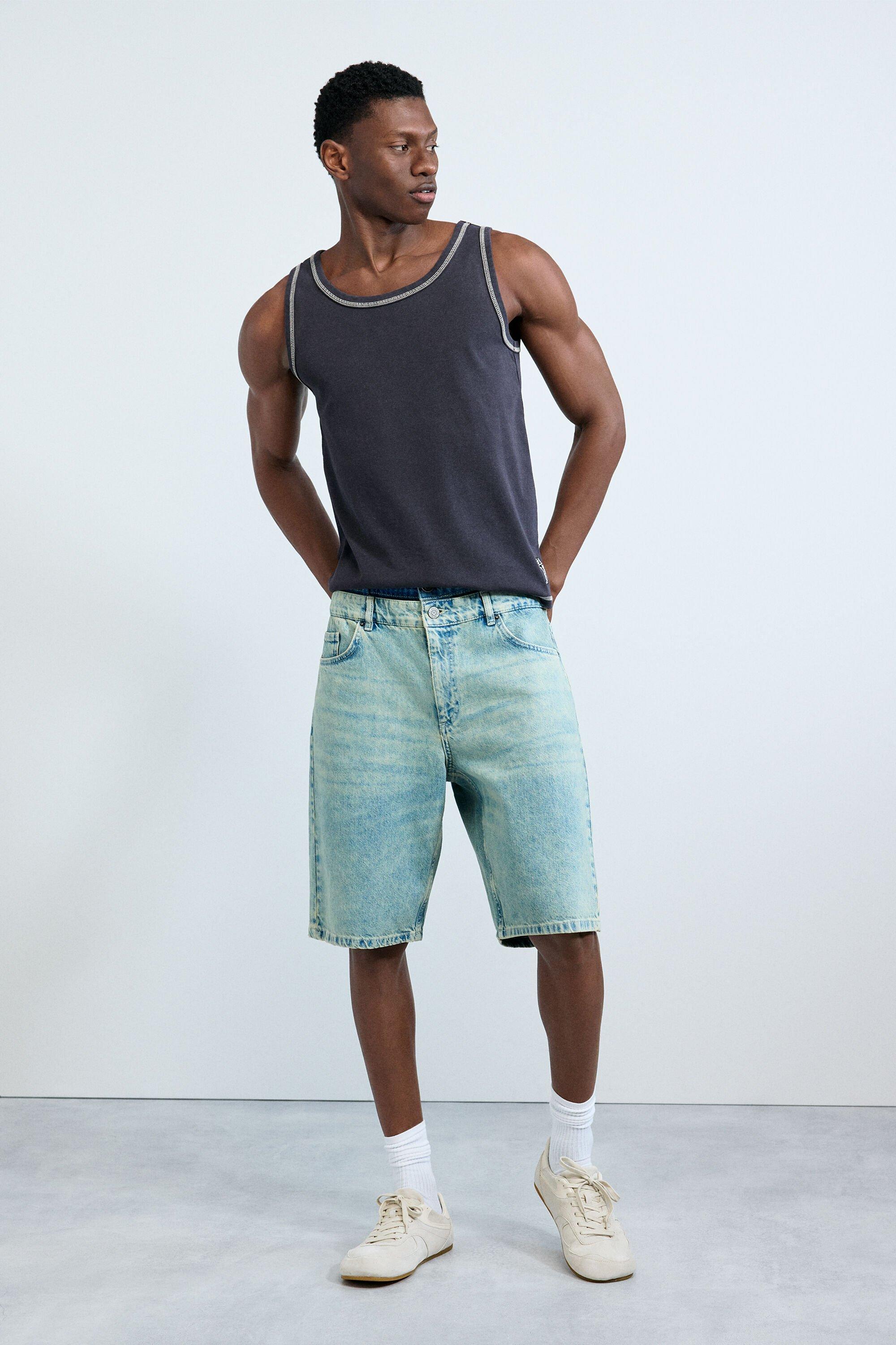Hybrid denim bermuda by DESIGUAL