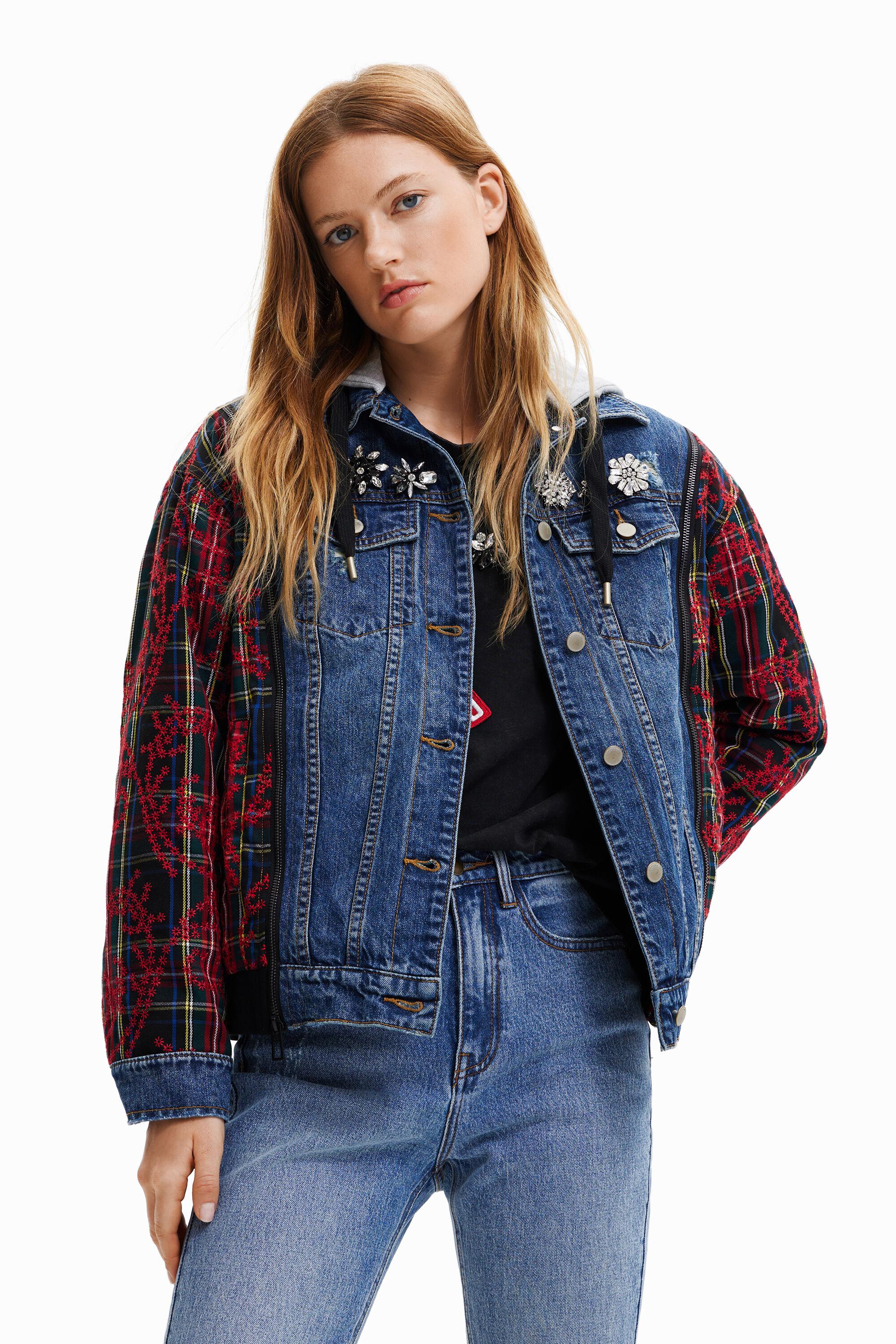 Hybrid denim jacket by DESIGUAL