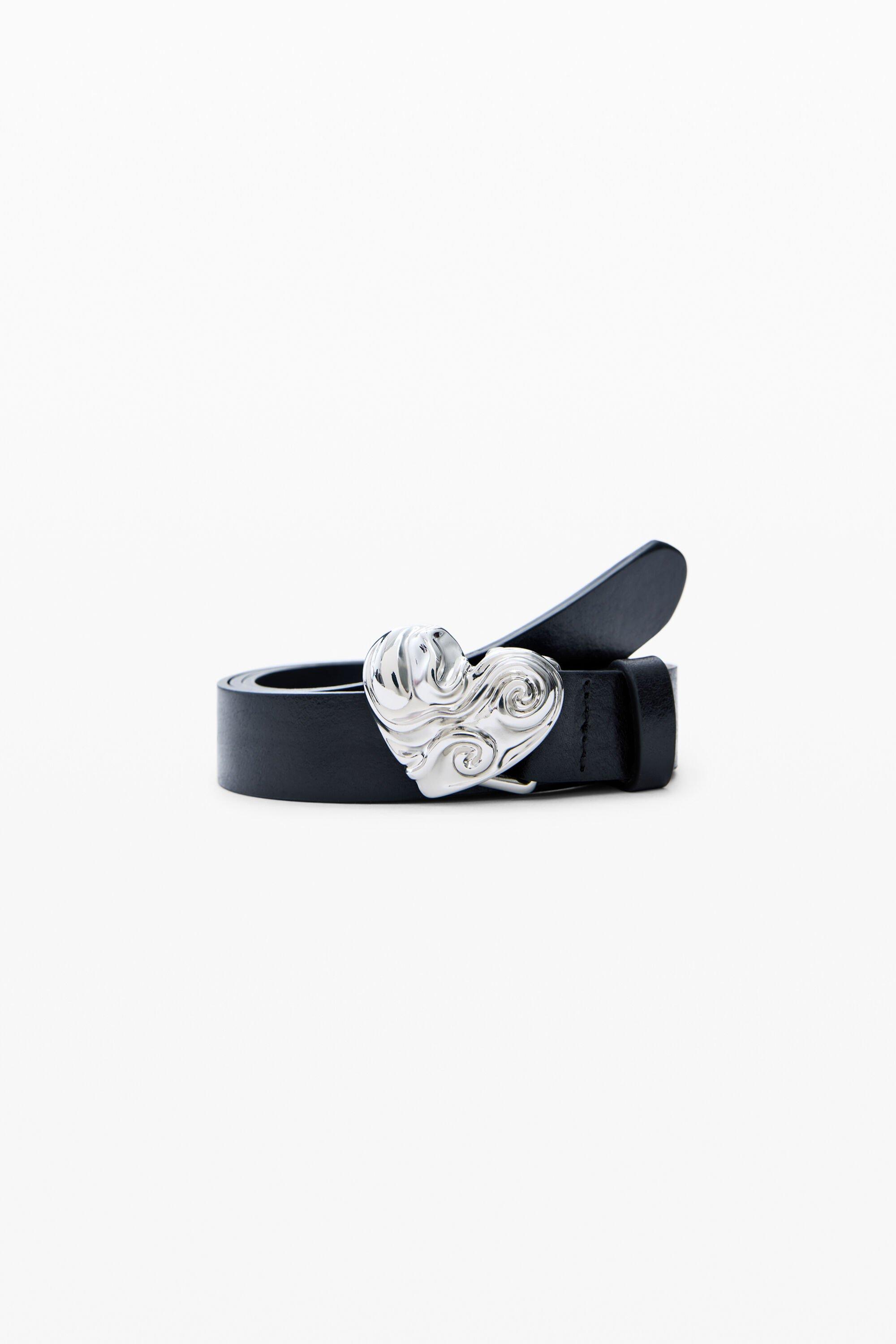 LEATHER HEART BELT by DESIGUAL