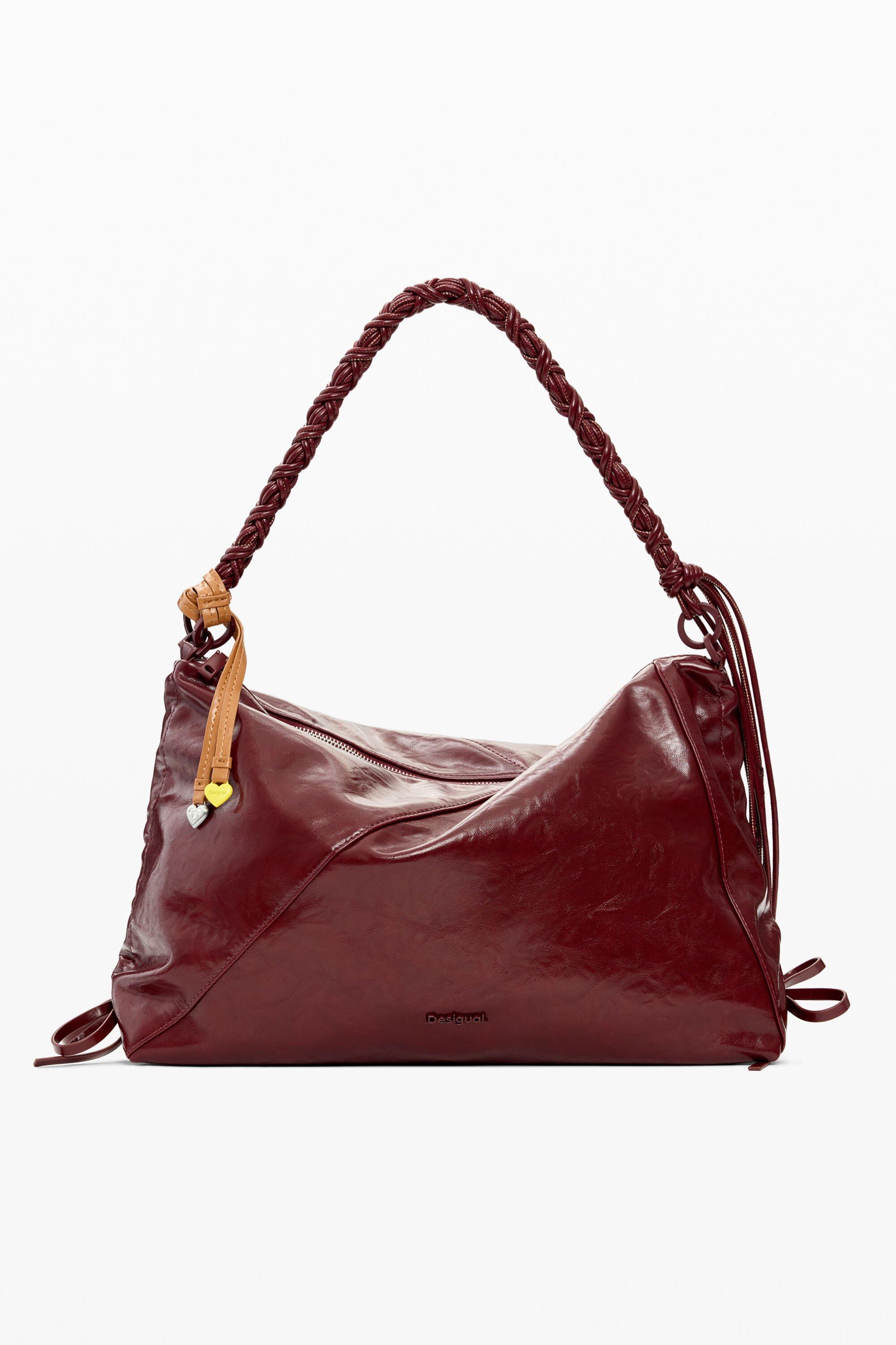 Large faux leather bag by DESIGUAL