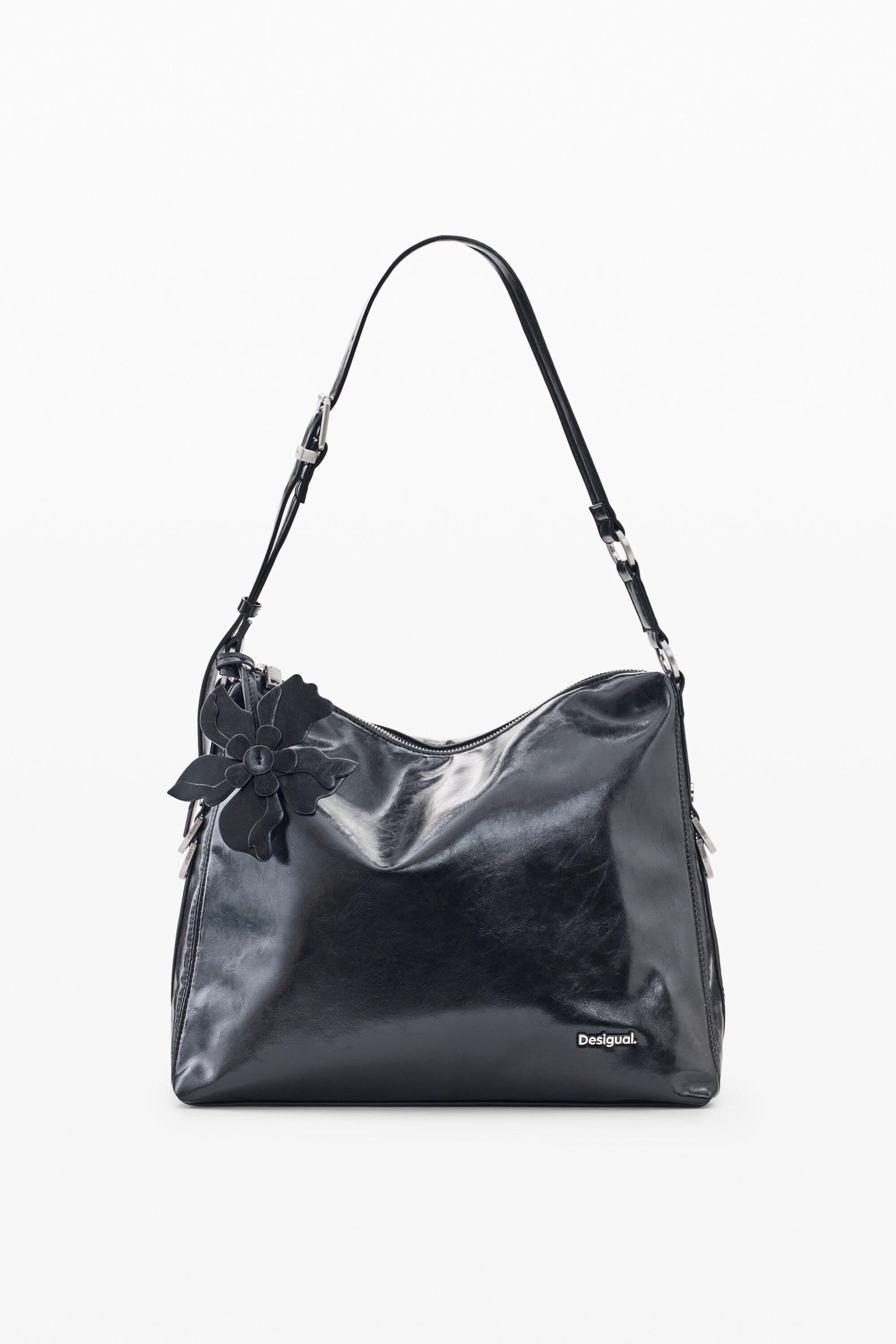 Large faux leather bag by DESIGUAL