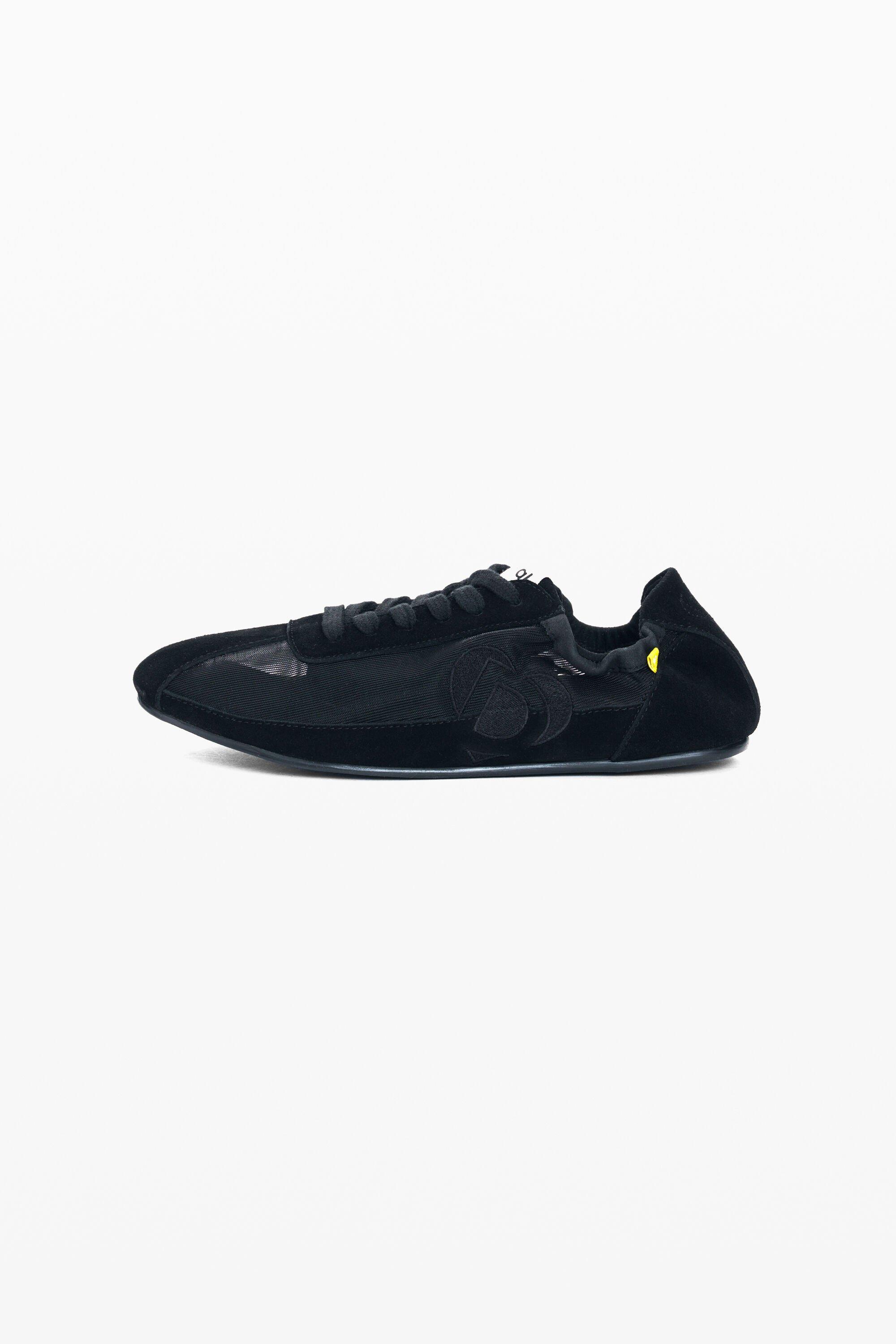 Leather logo sneakers by DESIGUAL