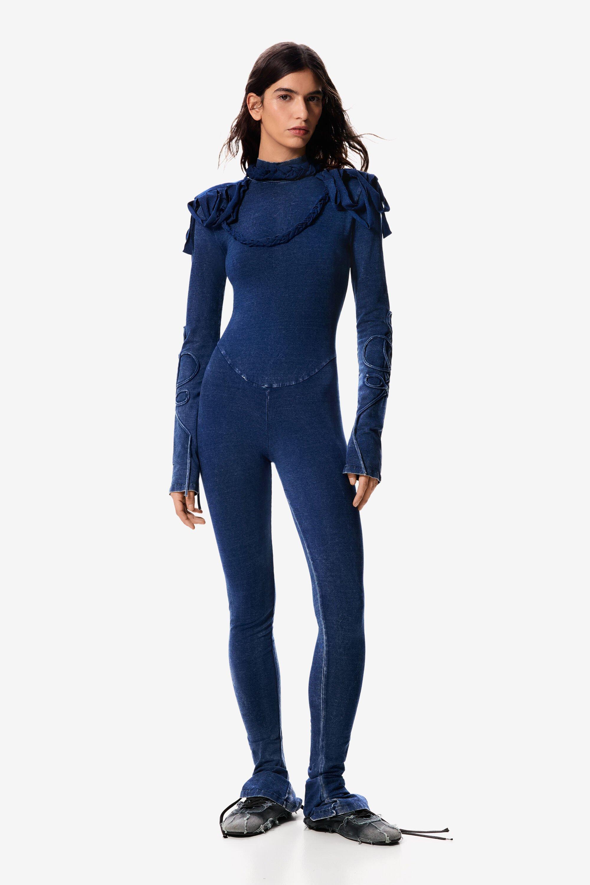 Long Knit Trousers Masha Popova by DESIGUAL