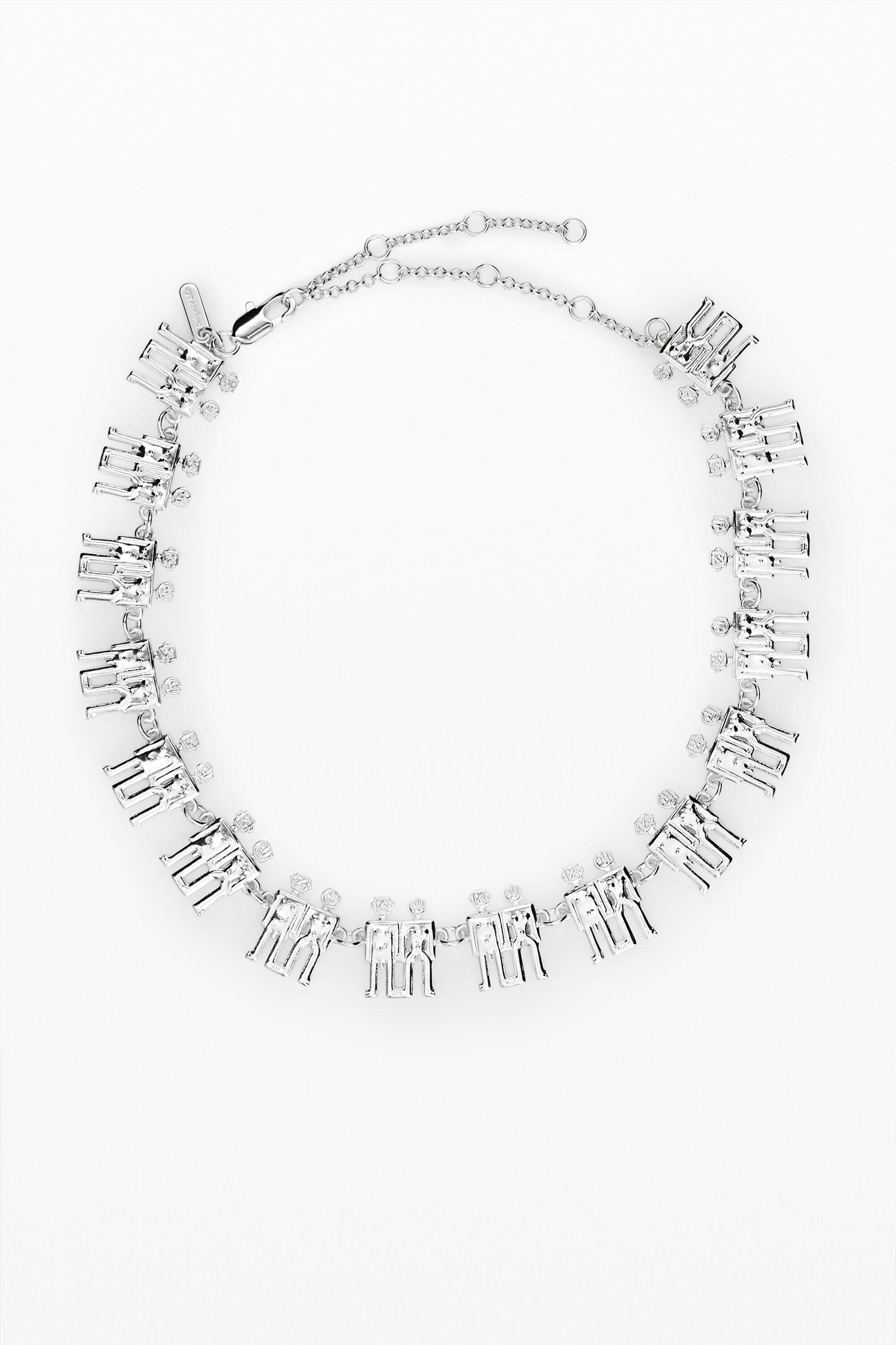 Long Robots Zalio Necklace by DESIGUAL