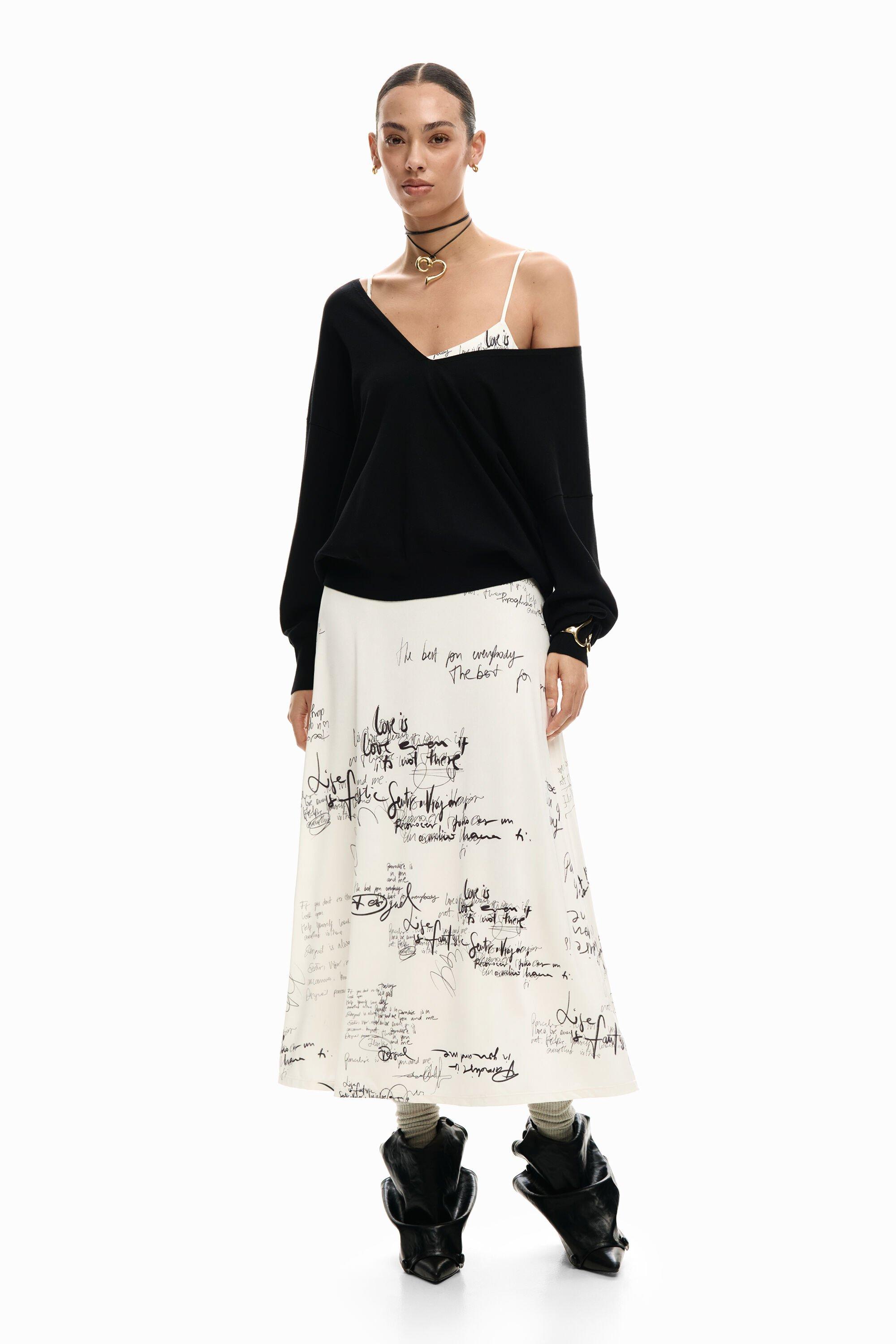 Long combined dress by DESIGUAL
