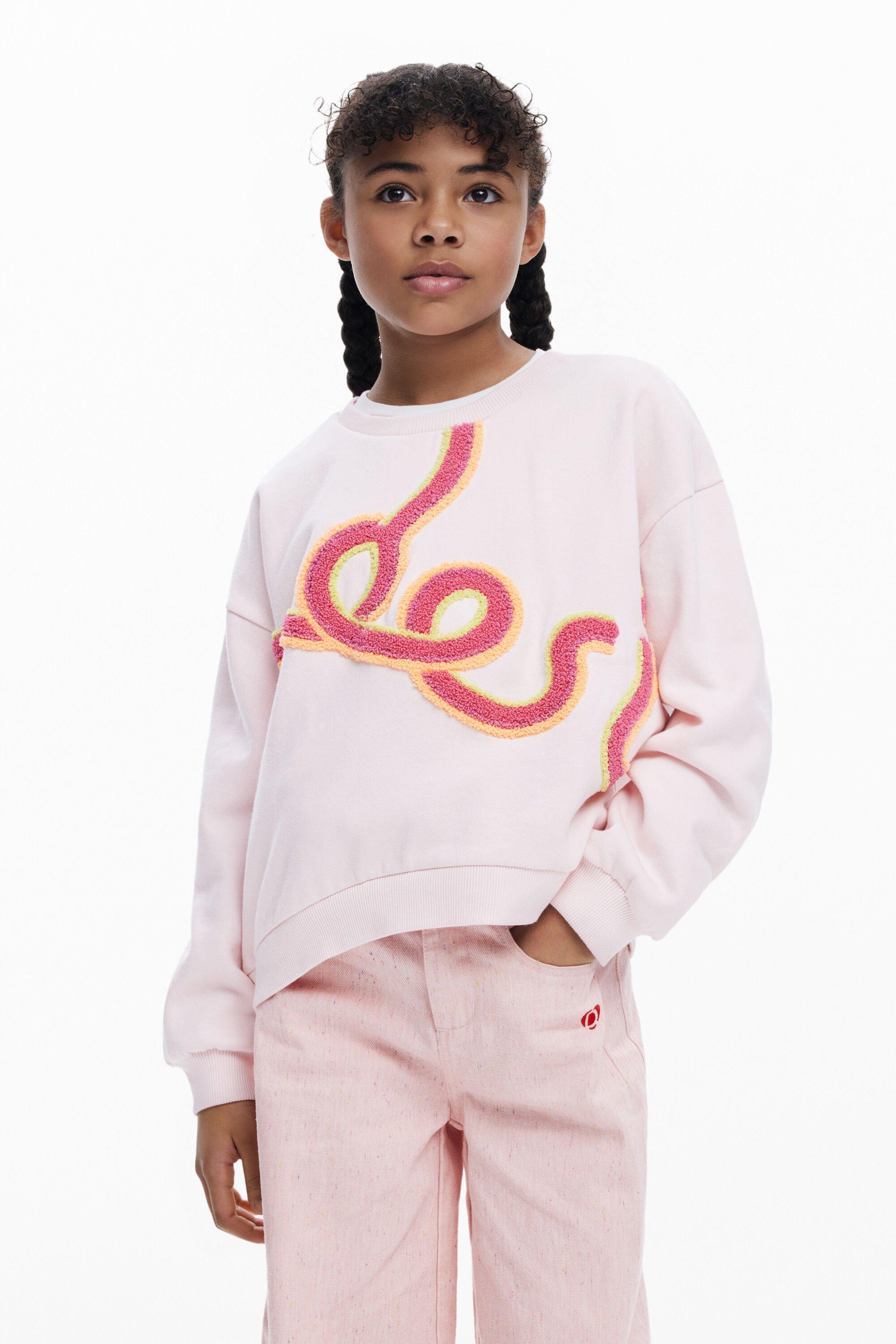 Loop logo sweatshirt by DESIGUAL