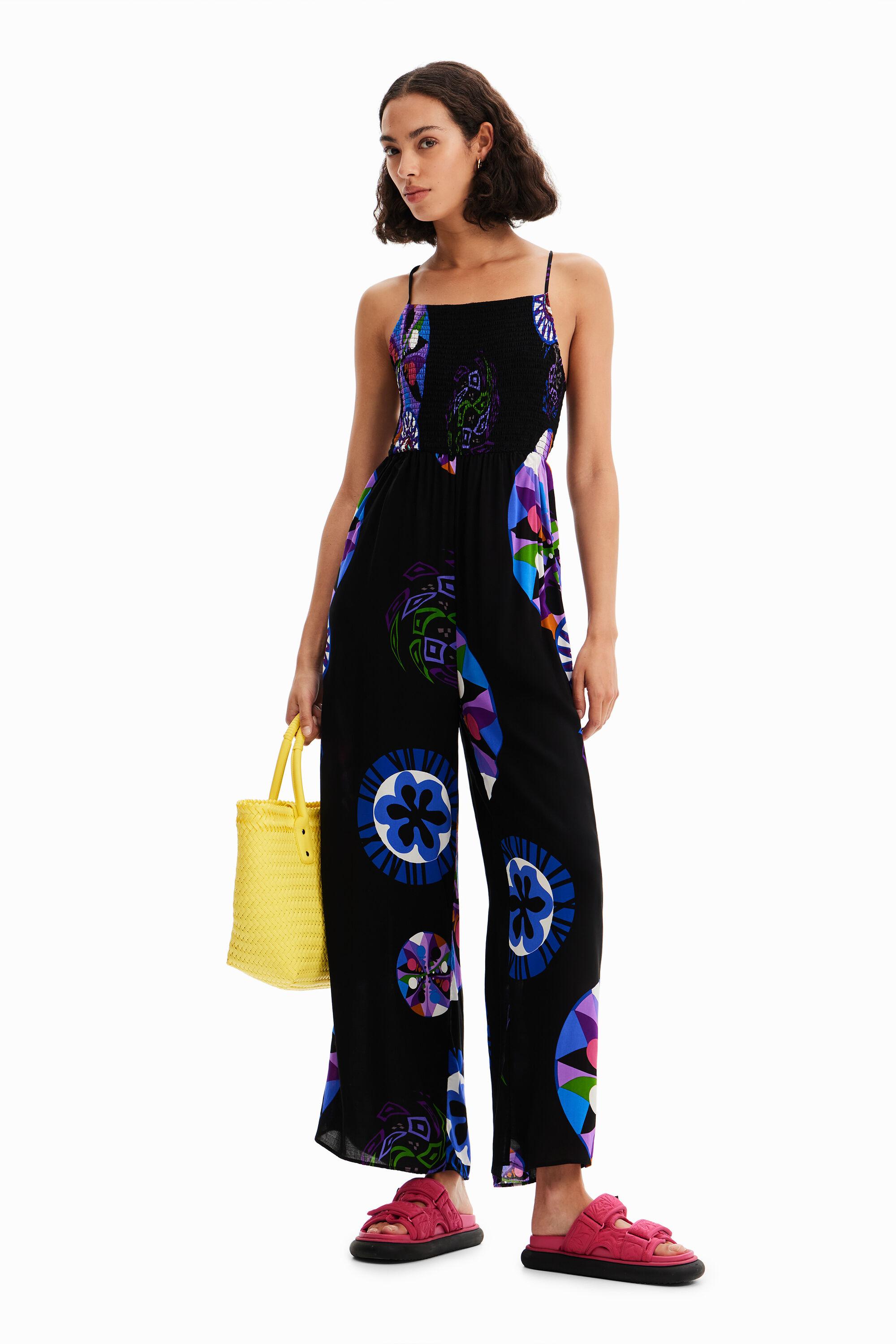 M. Christianacroix long strappy jumpsuit by DESIGUAL