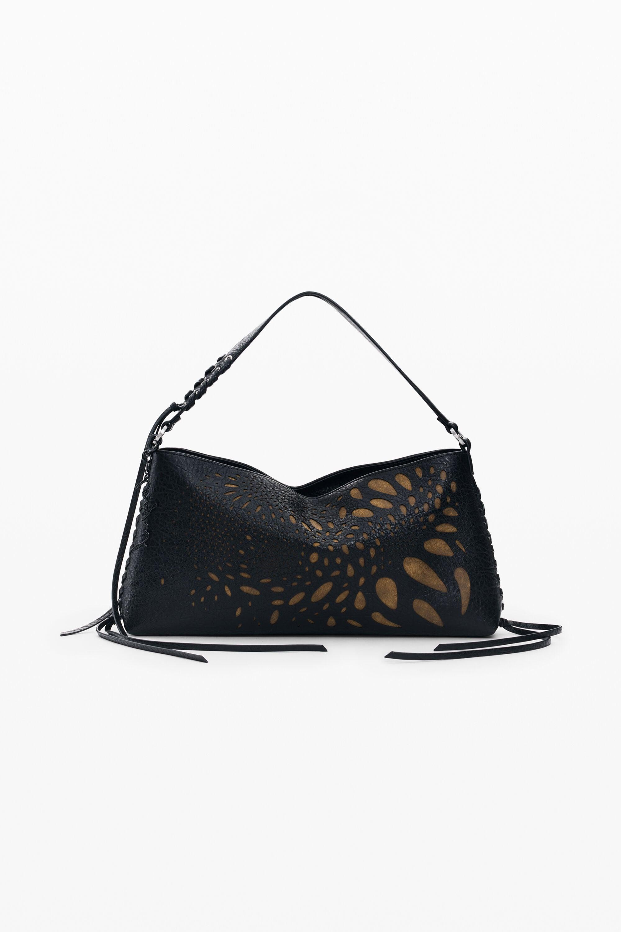 Medium Perforated Shoulder Bag by DESIGUAL