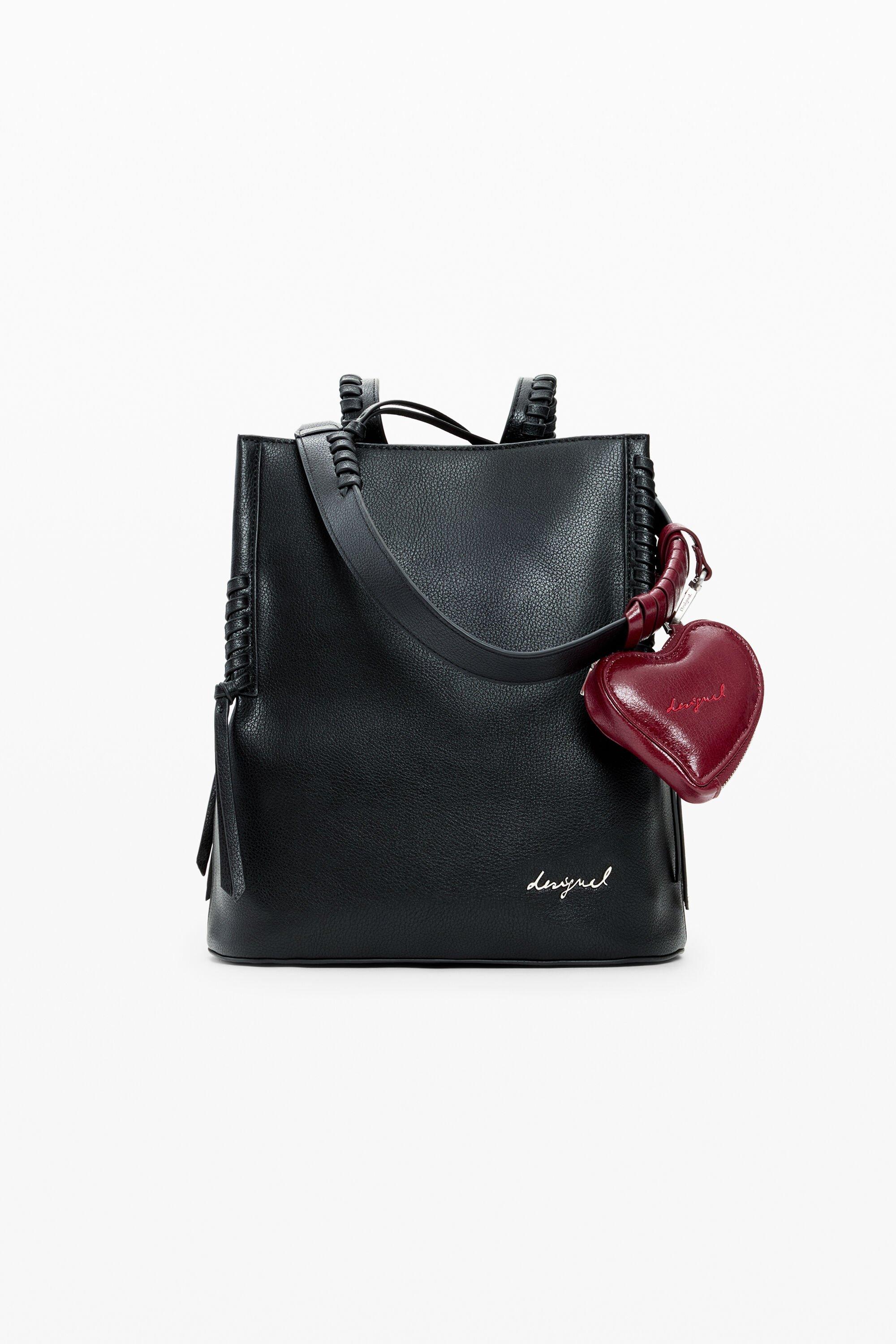 Medium backpack charm heart by DESIGUAL