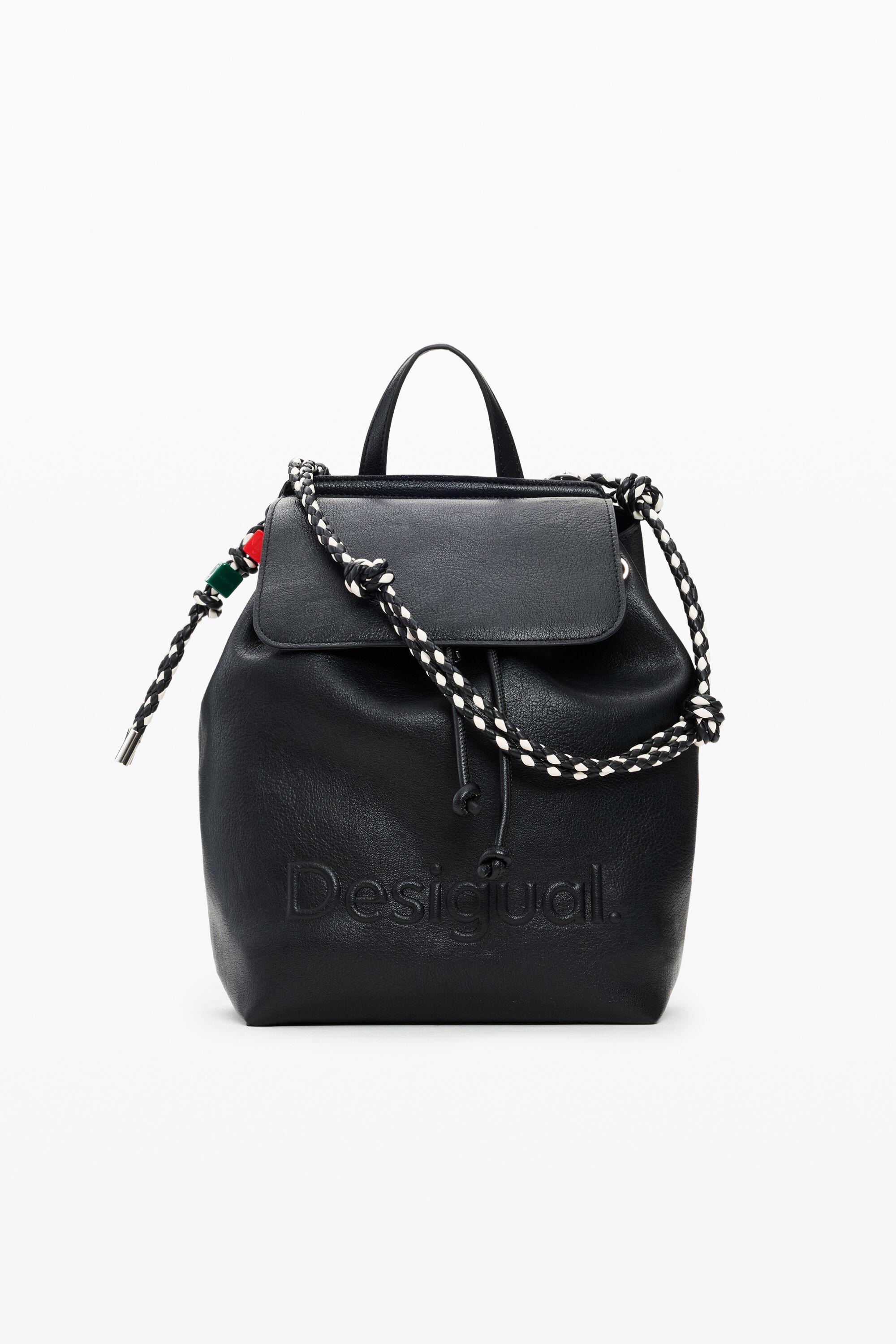Medium braided backpack by DESIGUAL