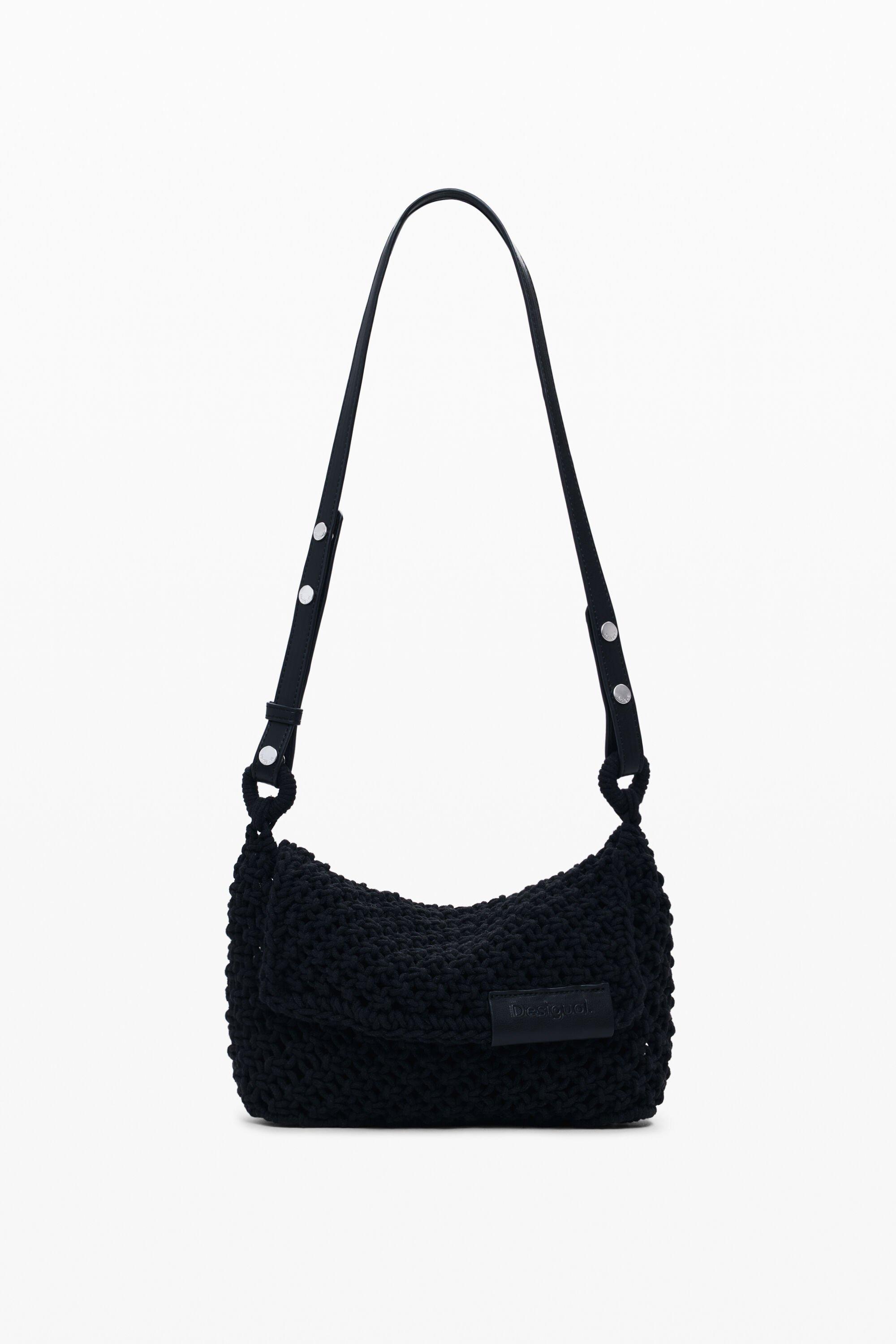 Medium crochet crossbody bag by DESIGUAL