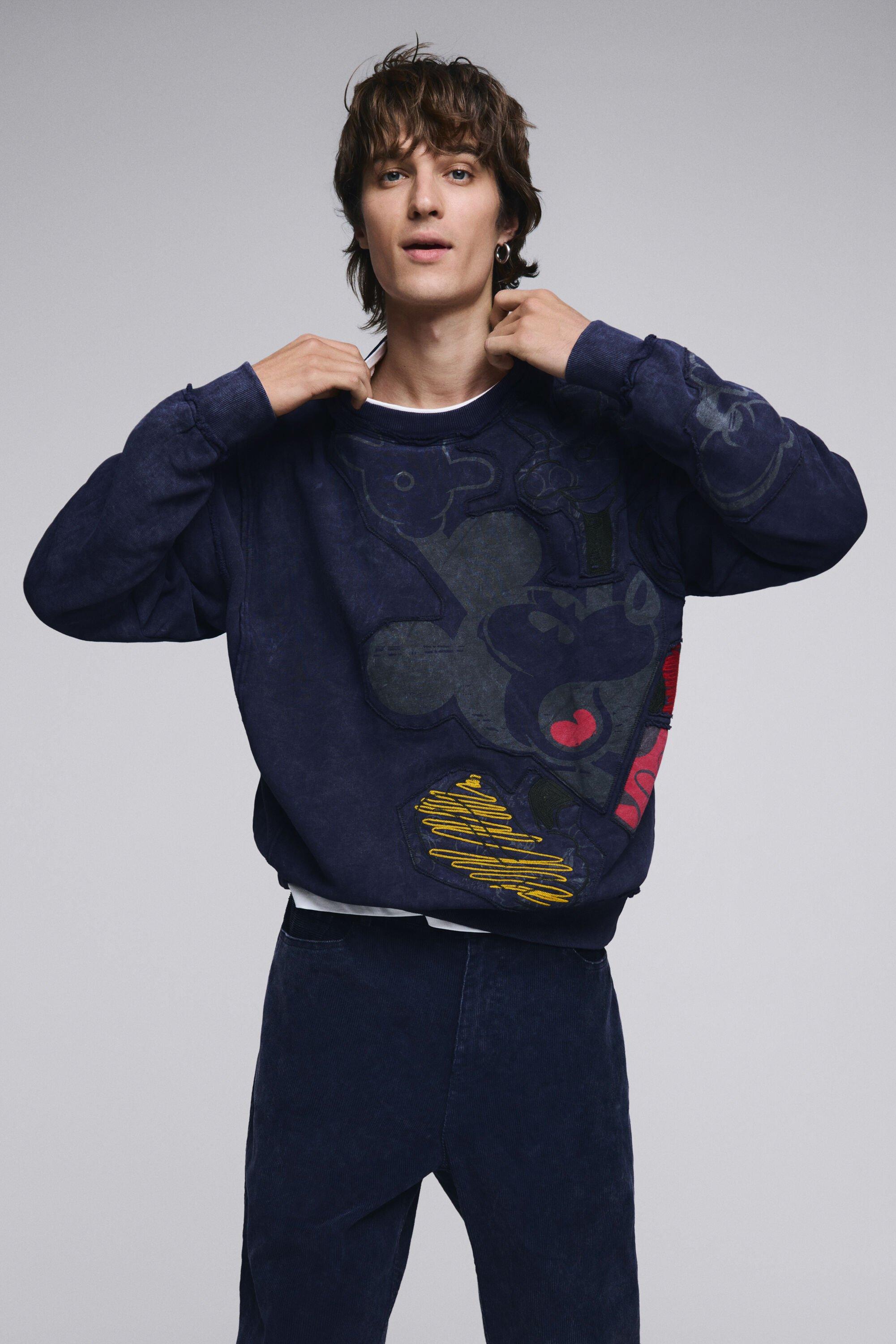 Mickey Mouse™ Tie-Dye Sweatshirt by DESIGUAL