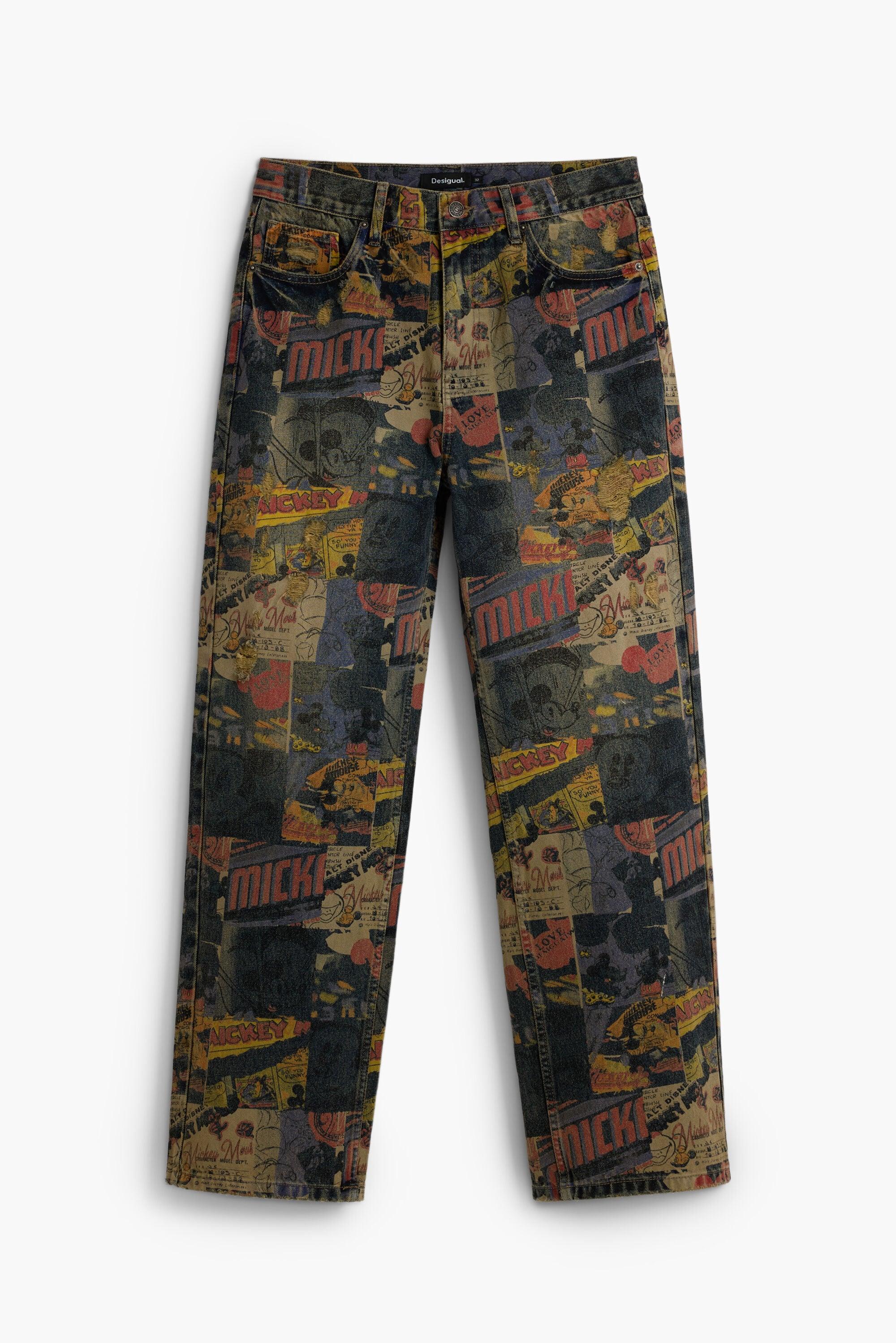 Mickey™ printed jeans by DESIGUAL