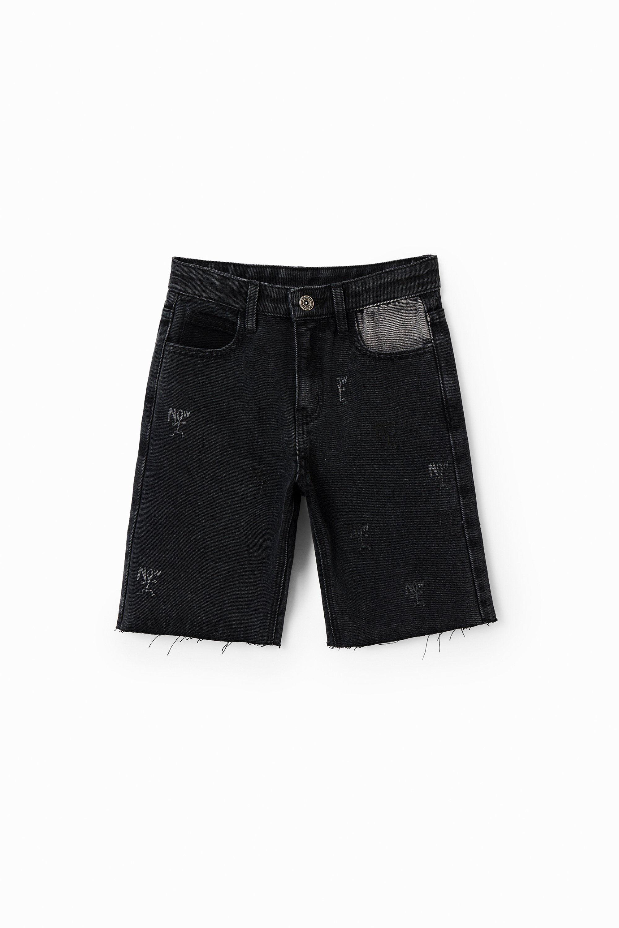 Now denim Bermuda shorts by DESIGUAL