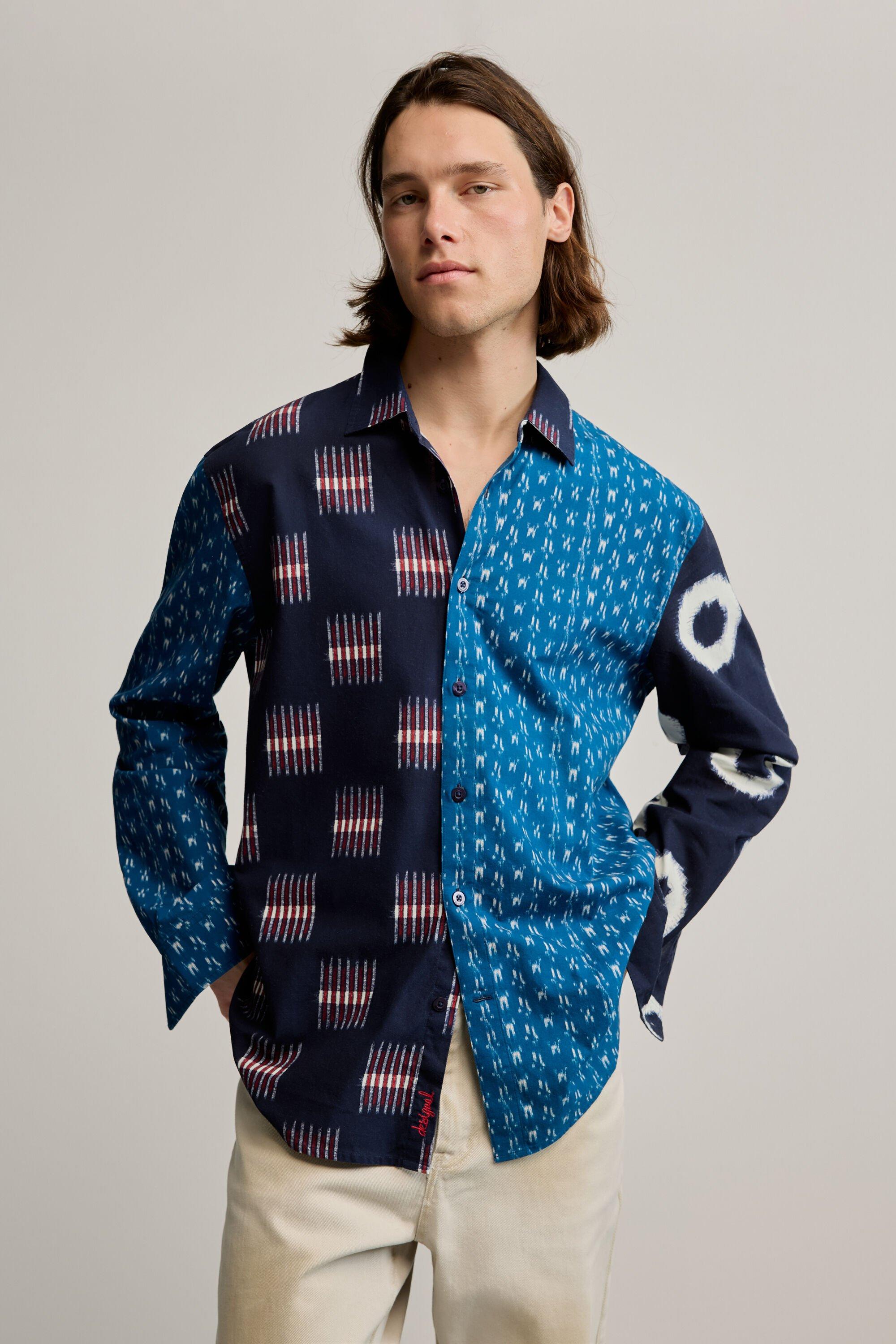 Patch printed shirt by DESIGUAL