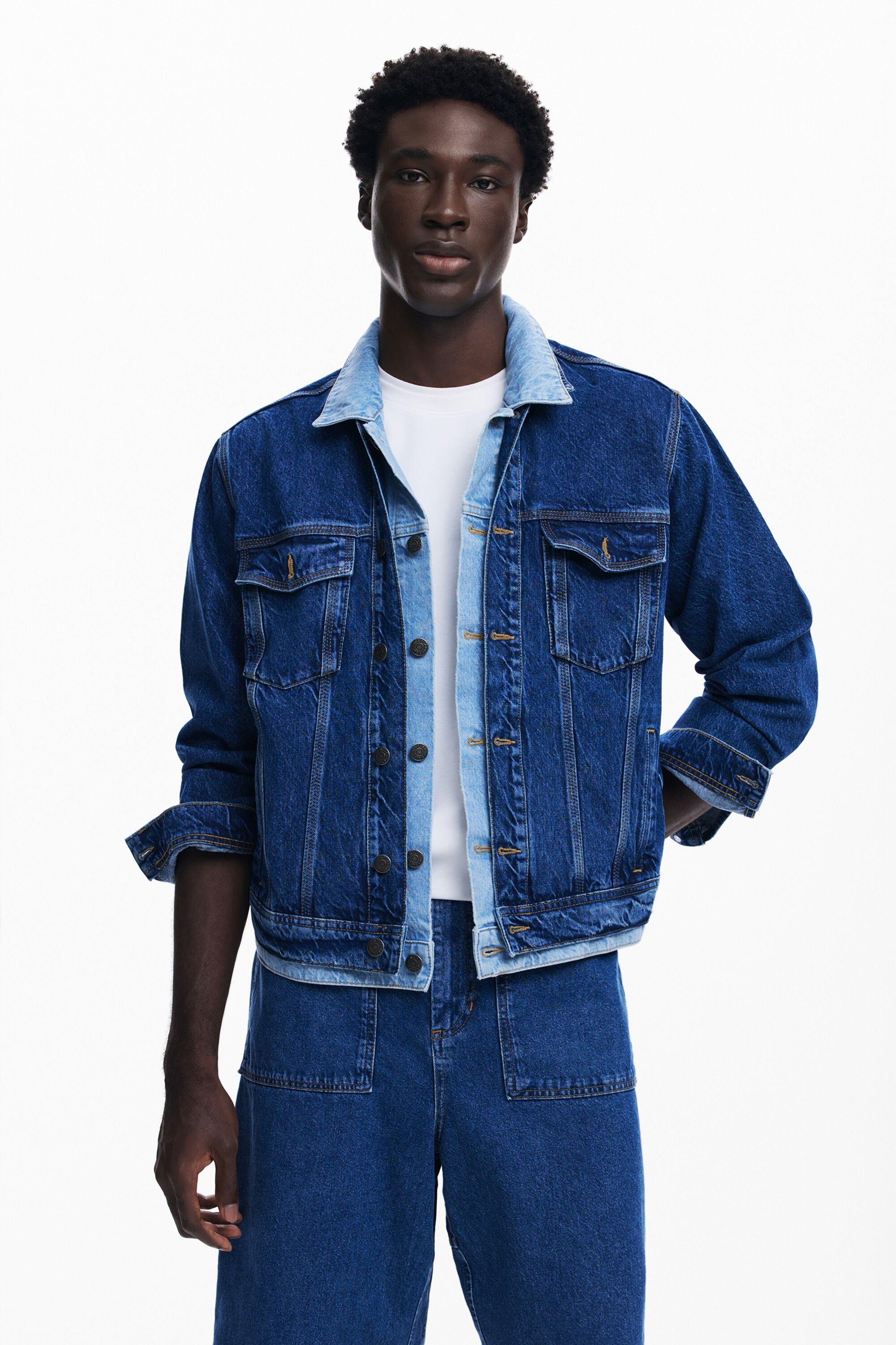 Patchwork denim jacket by DESIGUAL