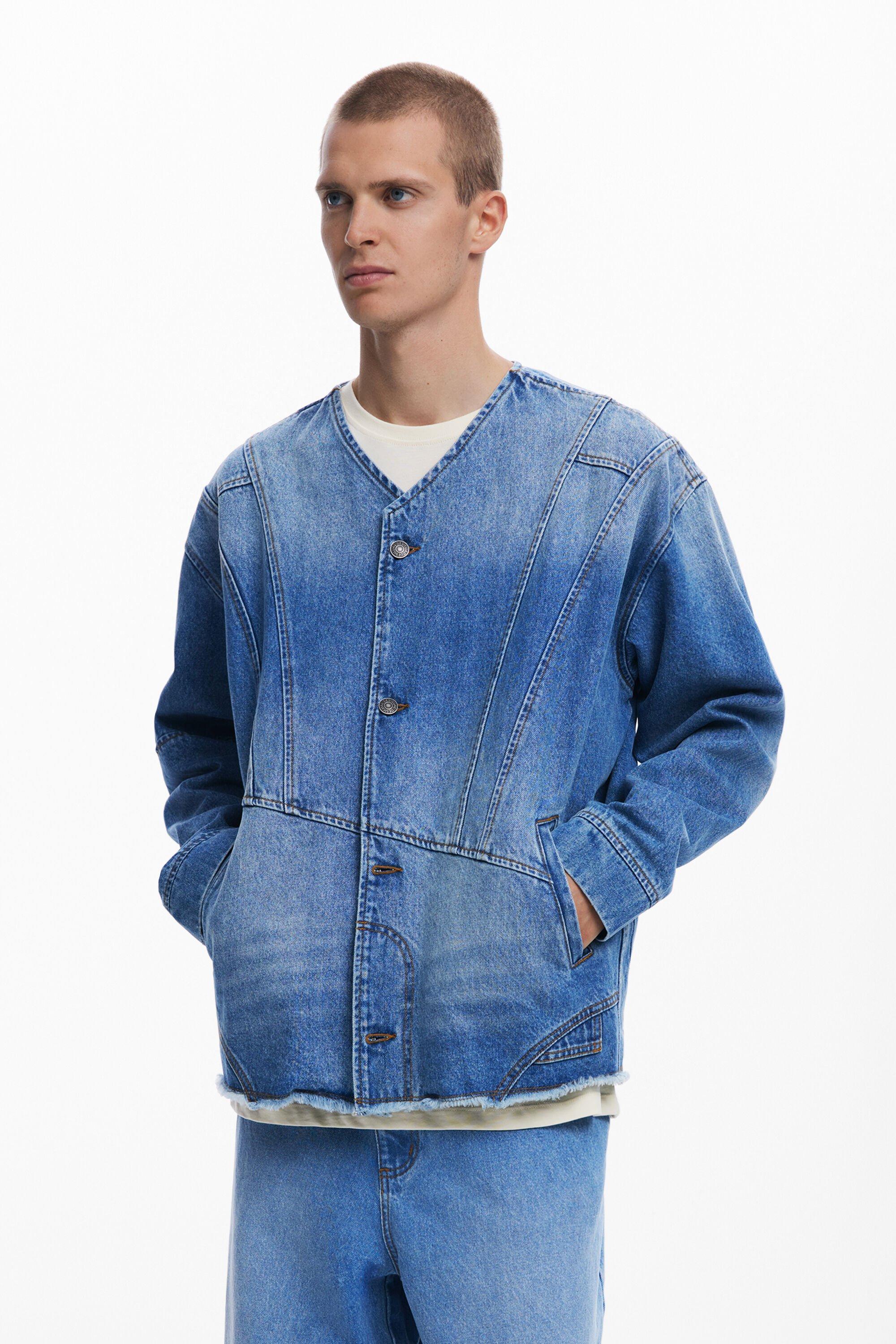 Patchwork denim jacket by DESIGUAL