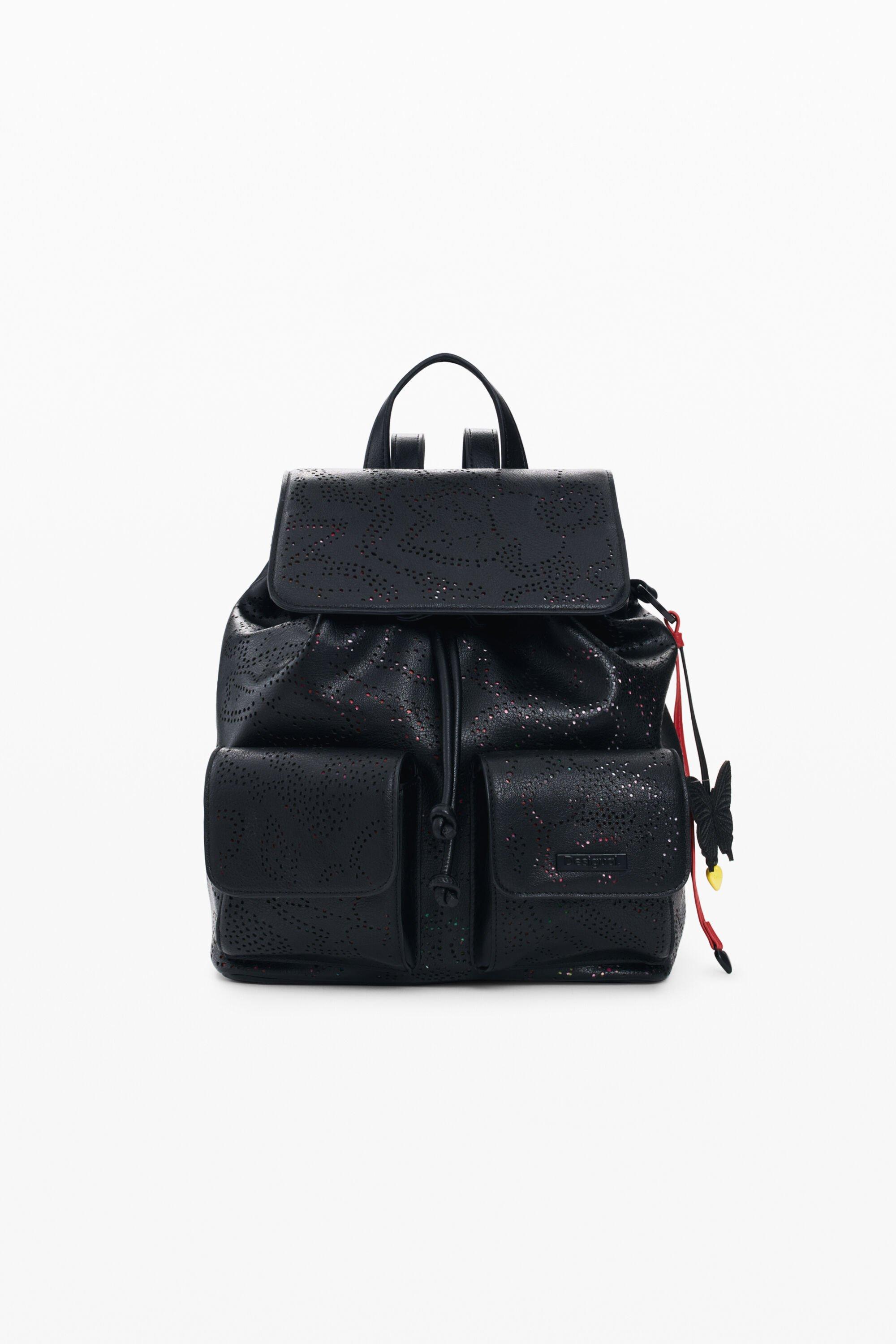 Perforated small backpack by DESIGUAL