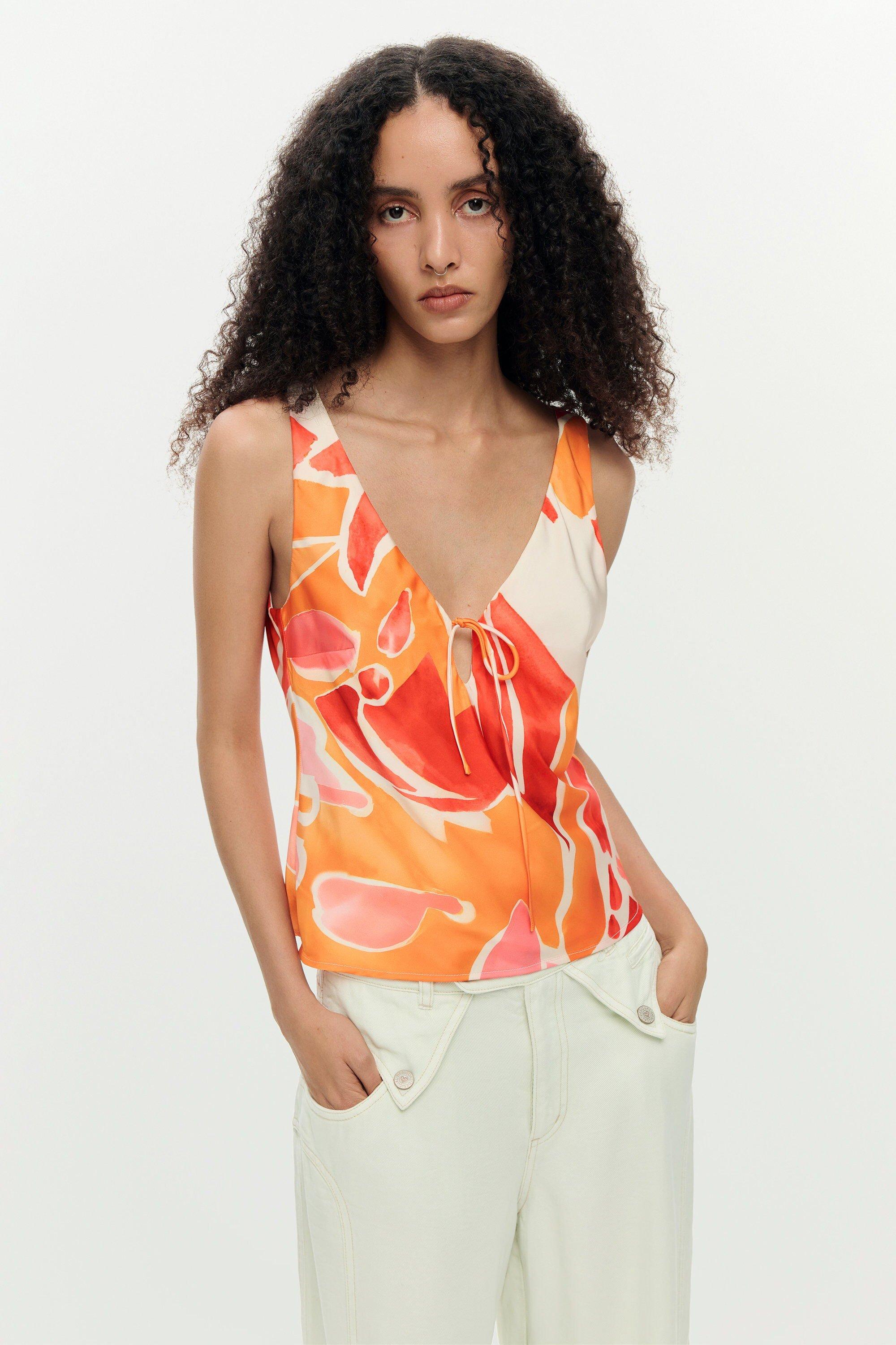 Petal Strap Blouse by DESIGUAL