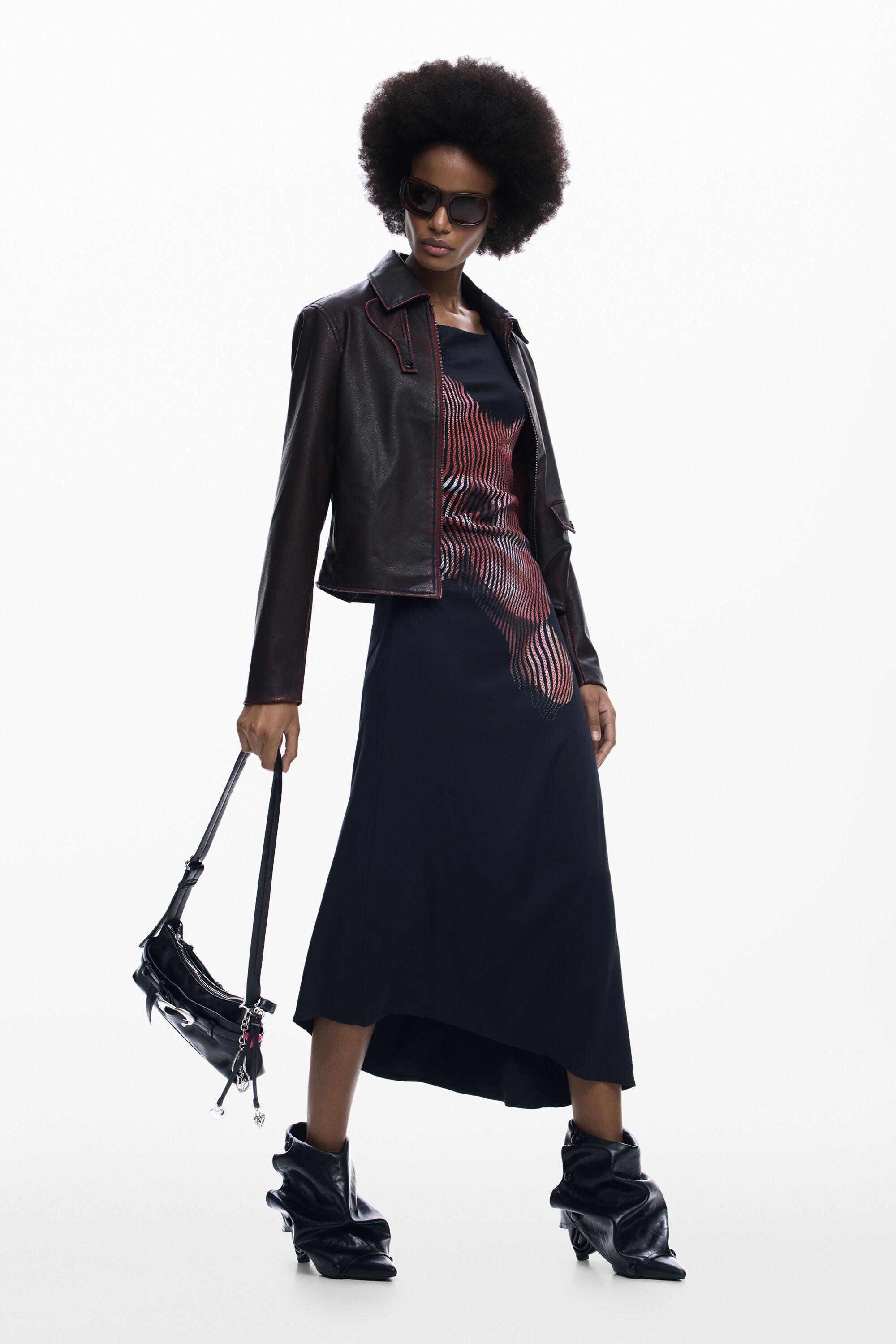 Pixelated midi dress by DESIGUAL