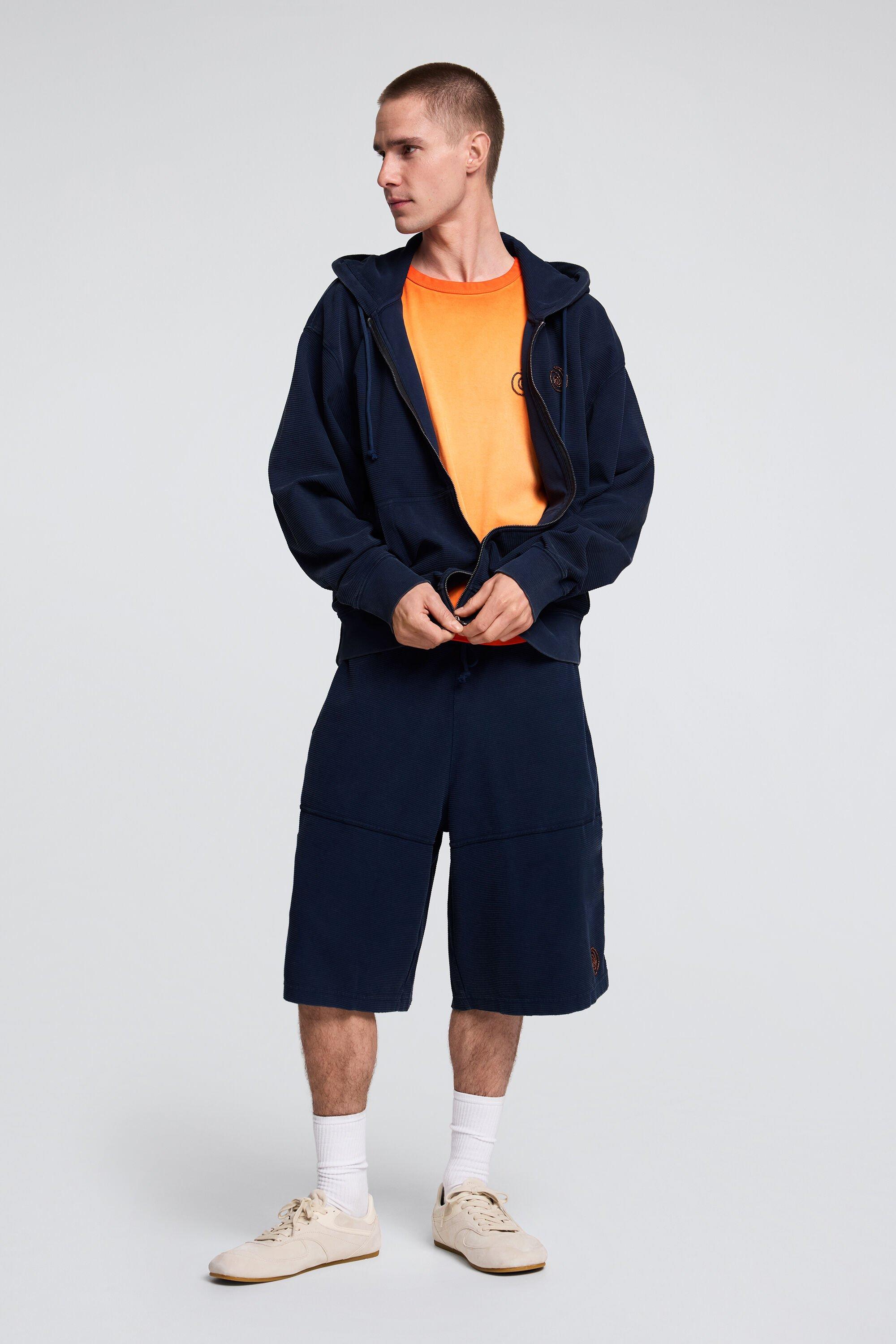 Plain knit bermuda shorts by DESIGUAL