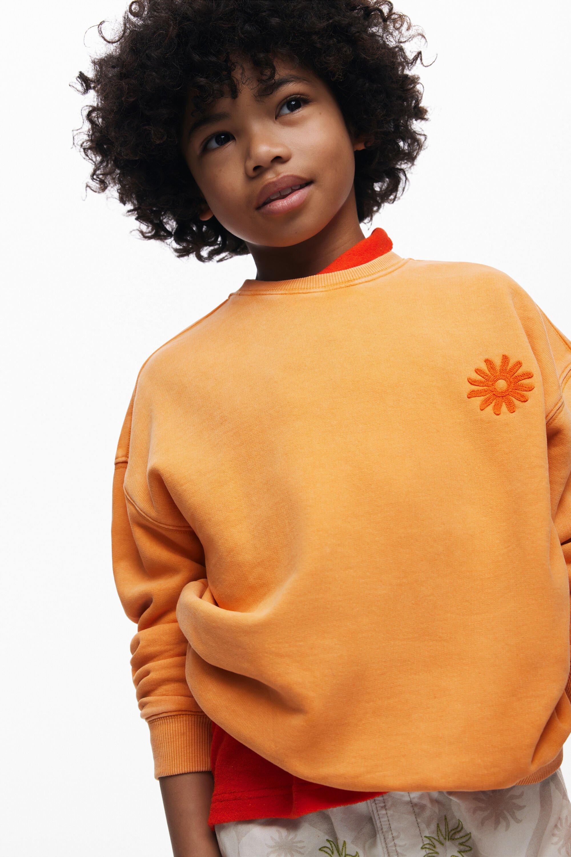 Plain sweatshirt for boy by DESIGUAL