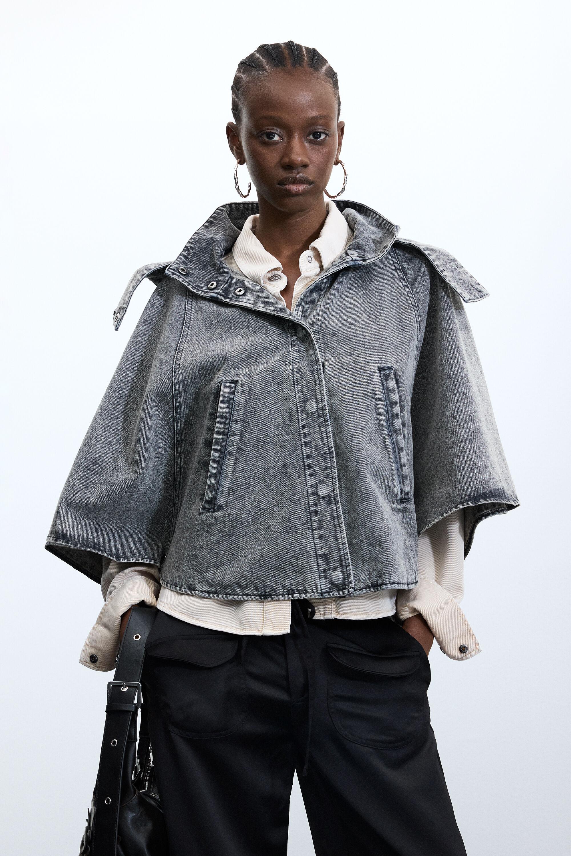 Poncho denim 100% cotton by DESIGUAL