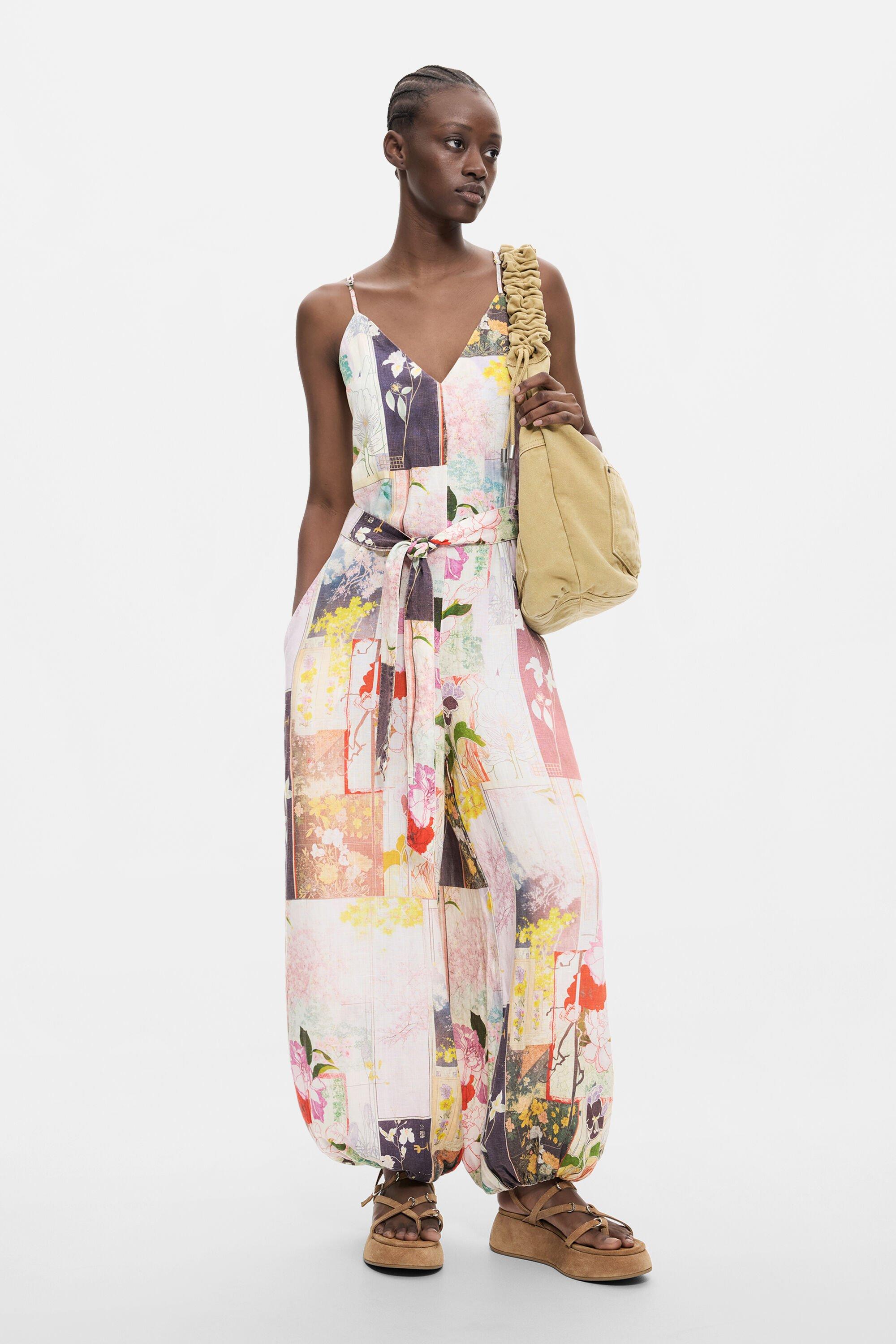 Printed Long Jumpsuit by DESIGUAL