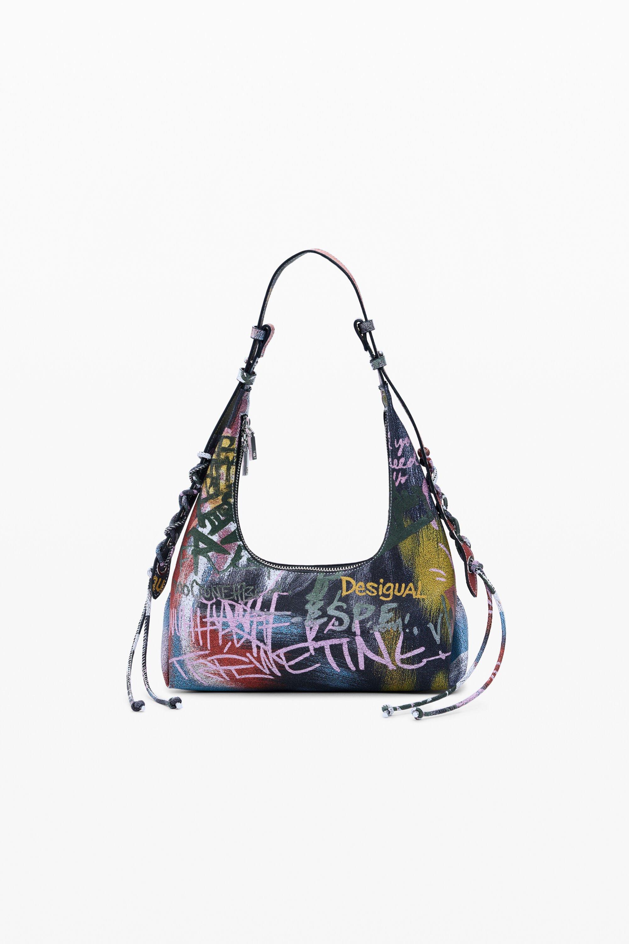 Printed arty bag by DESIGUAL