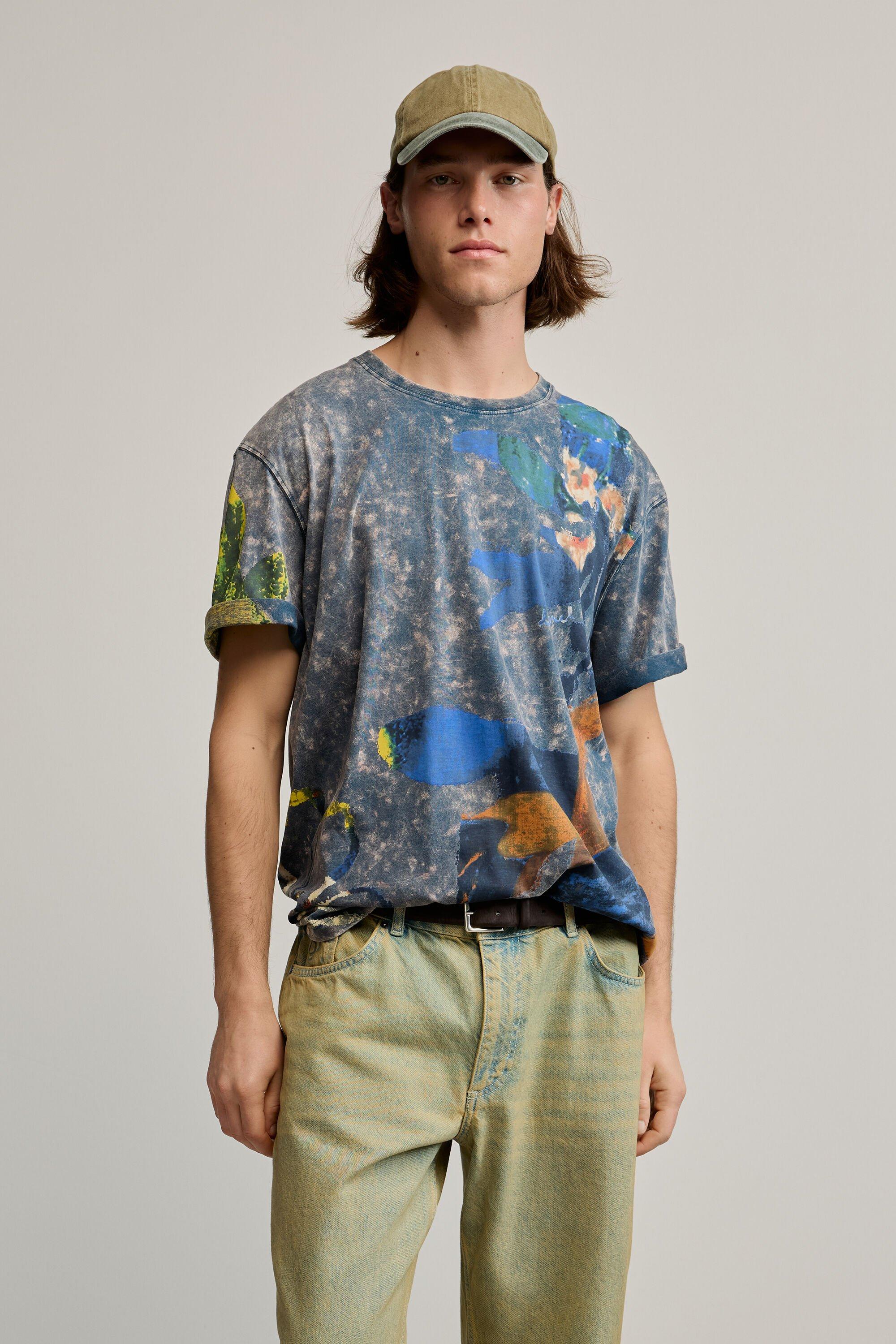 Printed arty t-shirt by DESIGUAL