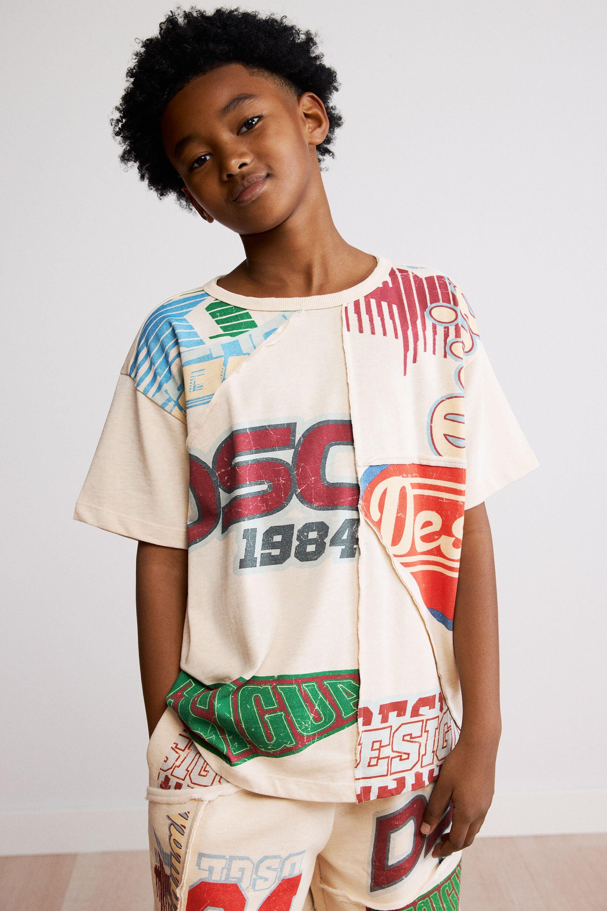Printed logo T-shirt by DESIGUAL