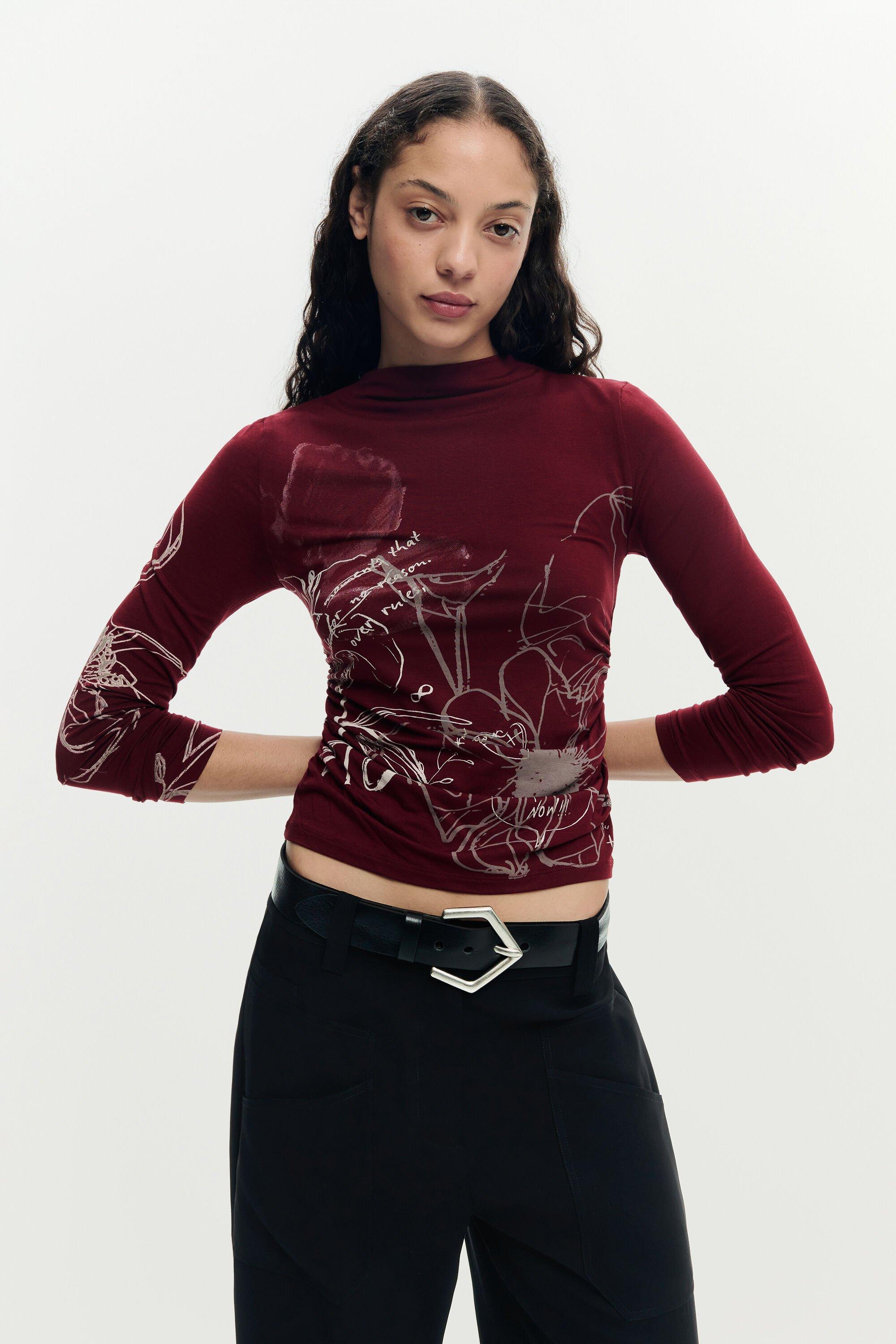 Printed long-sleeve t-shirt by DESIGUAL