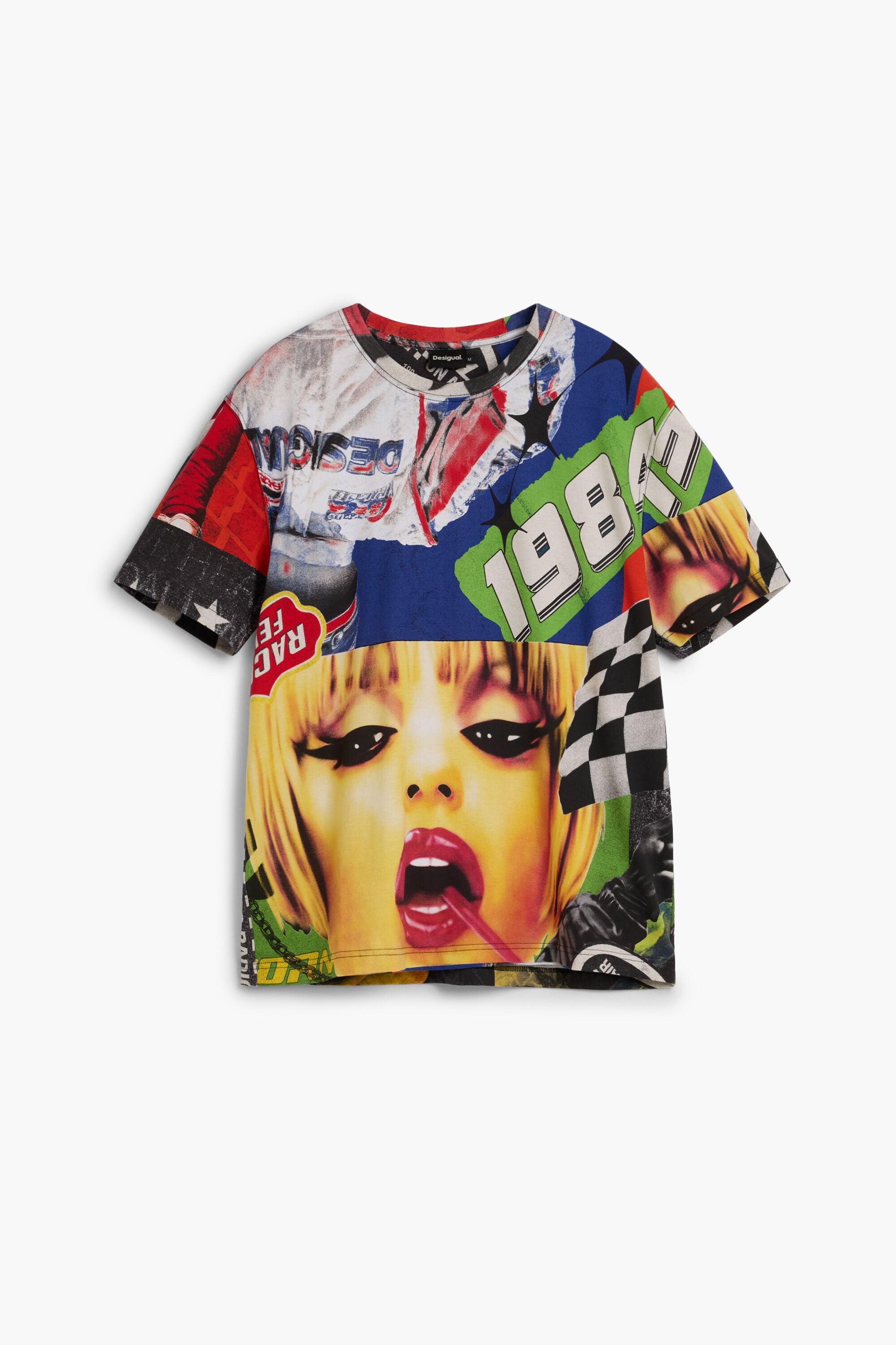 Printed racing T-shirt by DESIGUAL
