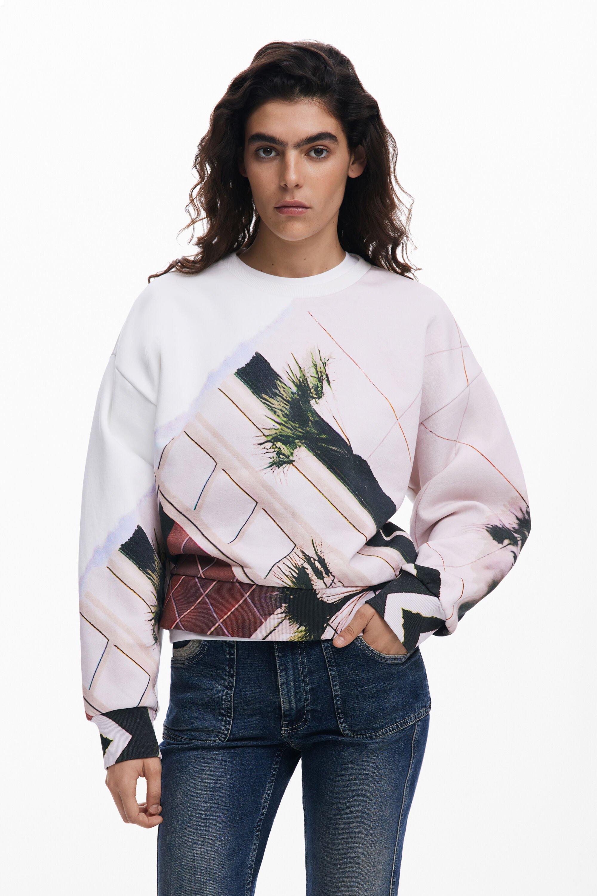 Printed sweatshirt by DESIGUAL