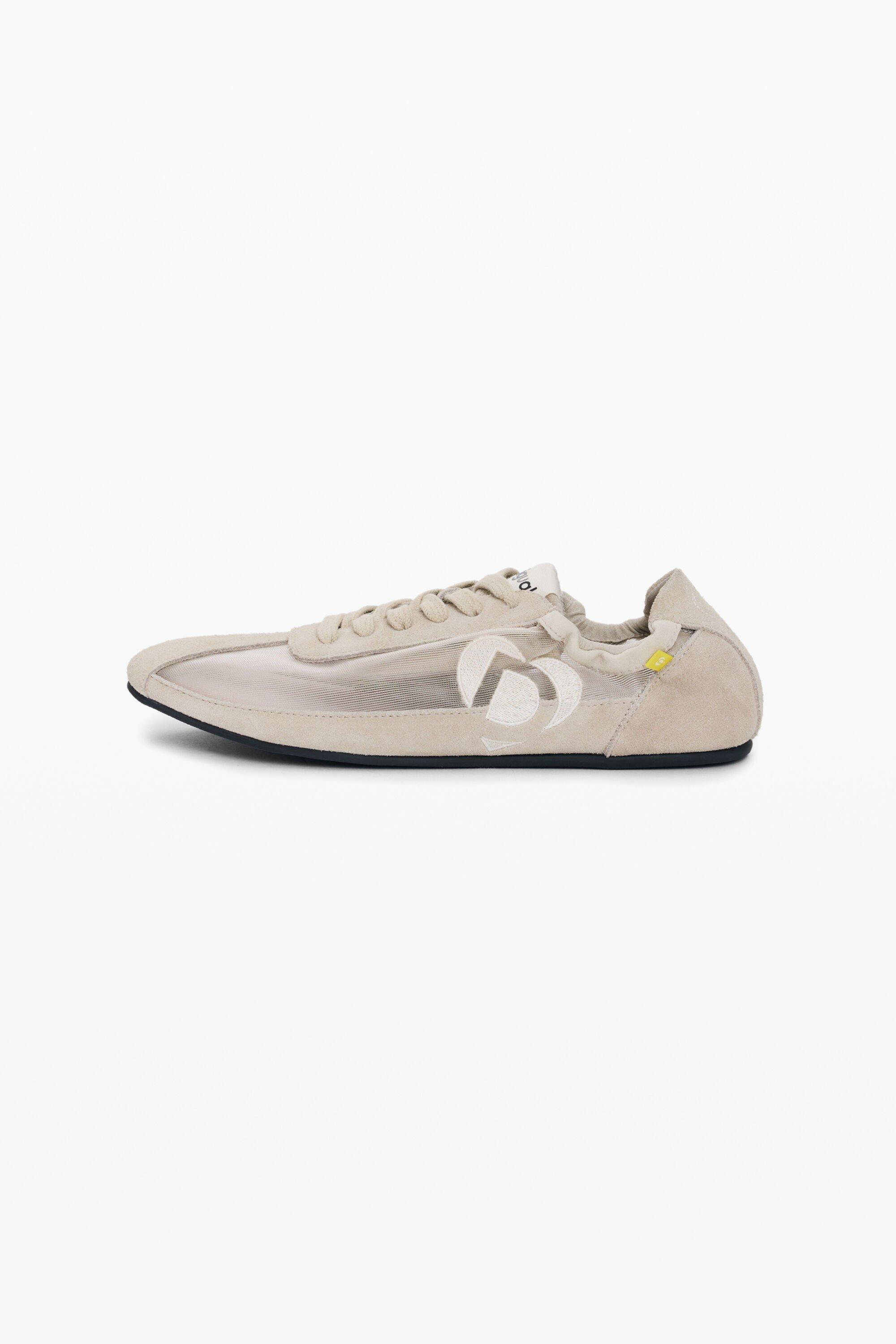 Retro leather sneakers by DESIGUAL