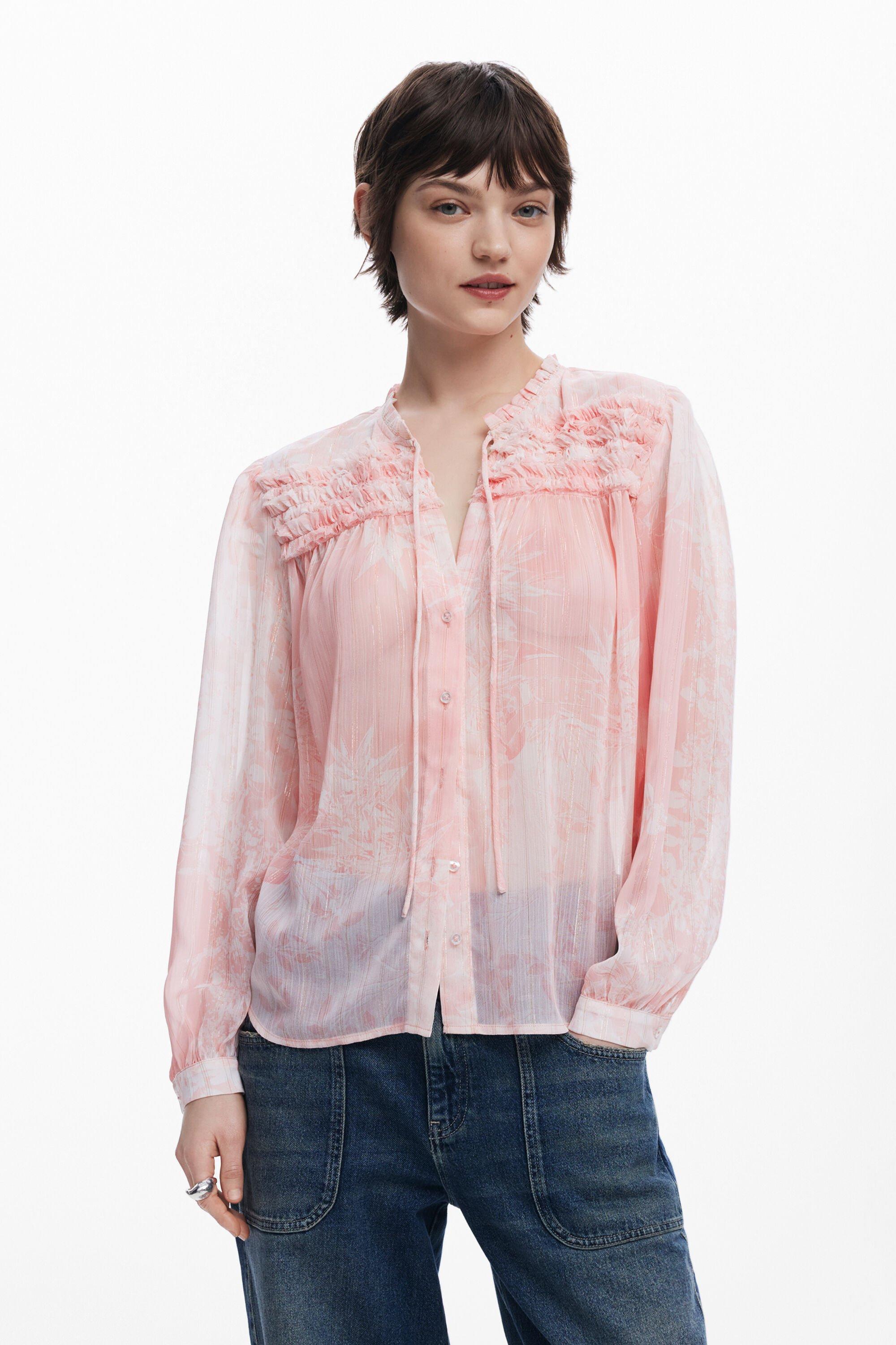 Ruffled blouse by DESIGUAL