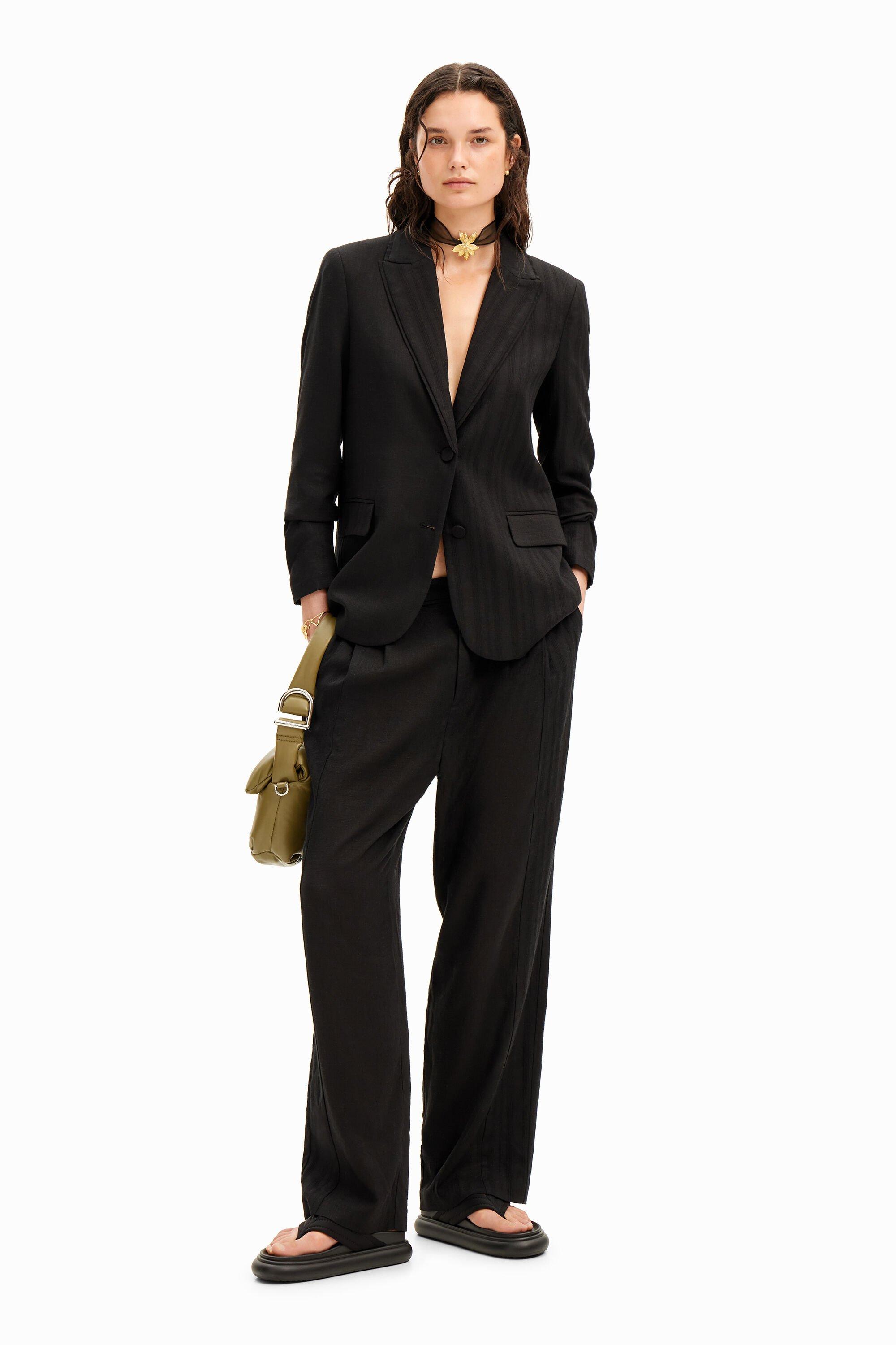 Rustic tailored trousers by DESIGUAL