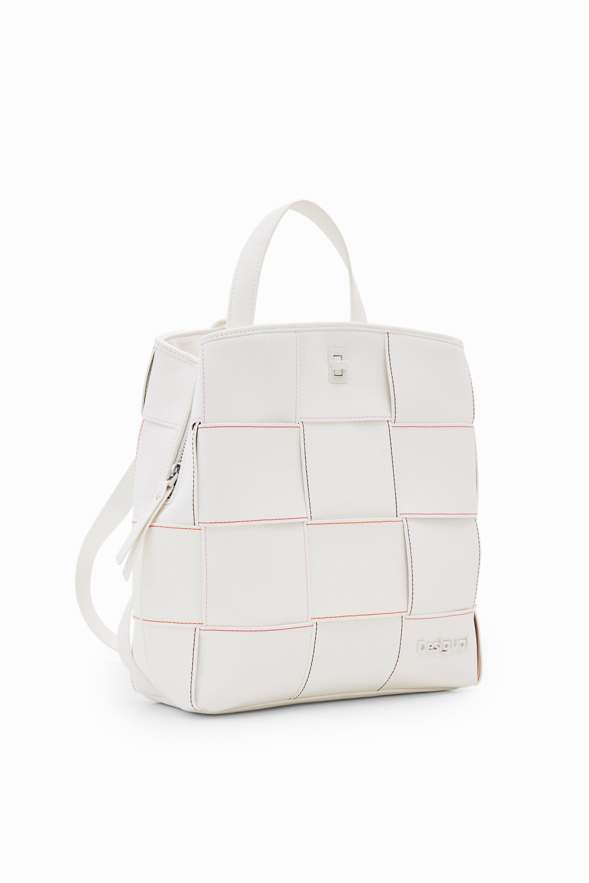 S woven backpack by DESIGUAL