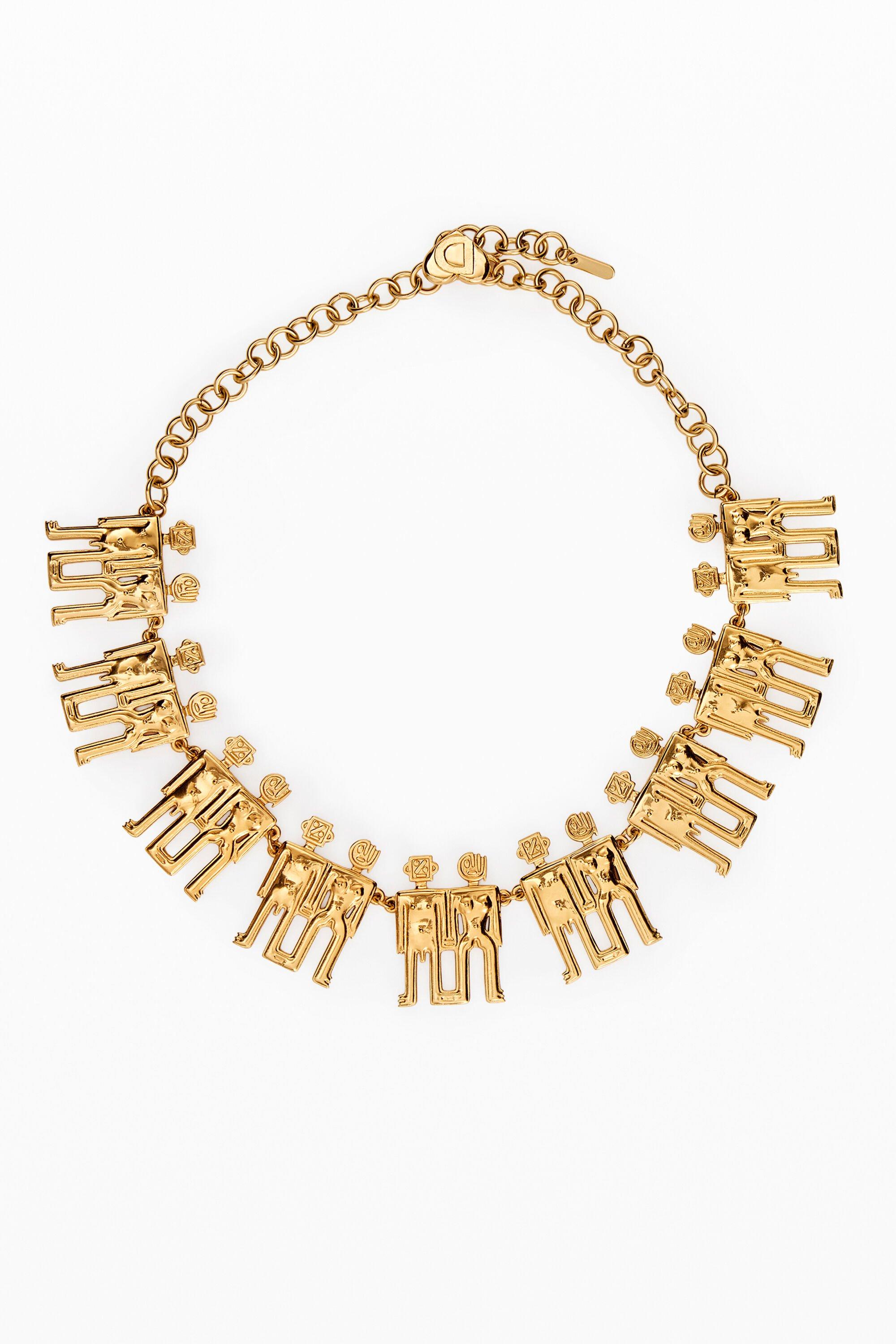 Short Robots Zailo Necklace by DESIGUAL