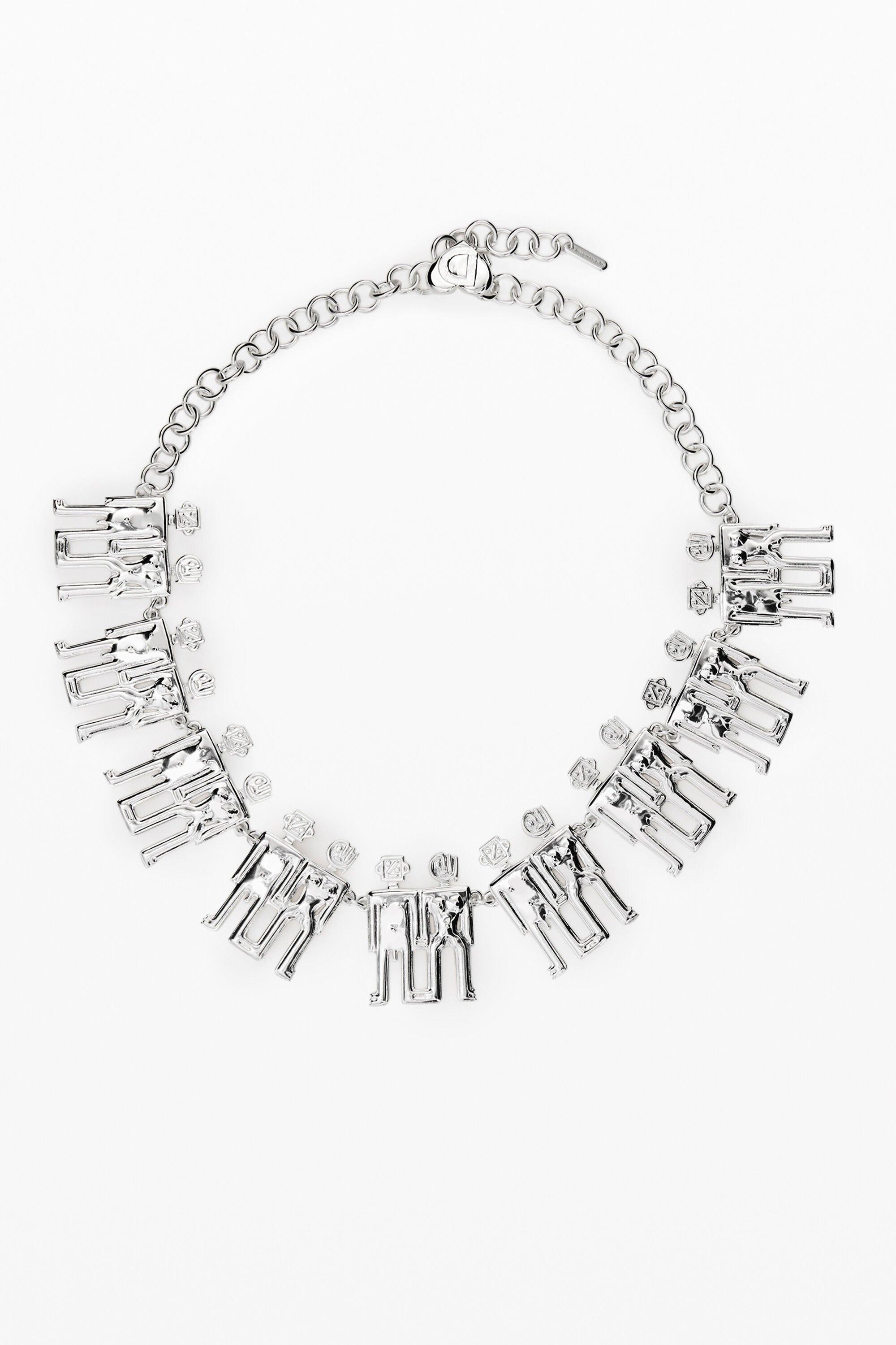 Short Robots Zalio Necklace by DESIGUAL