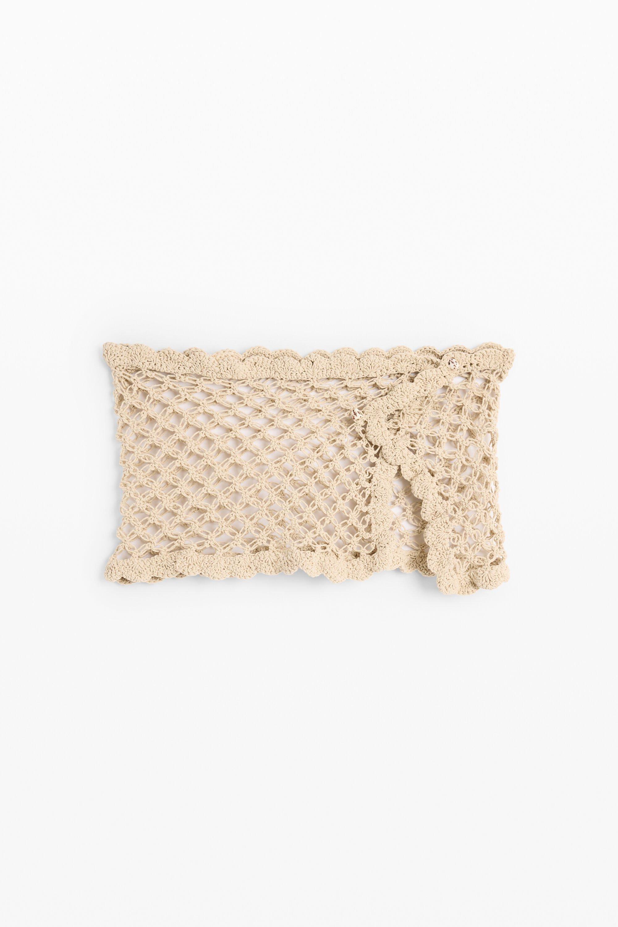 Short crochet pareo by DESIGUAL