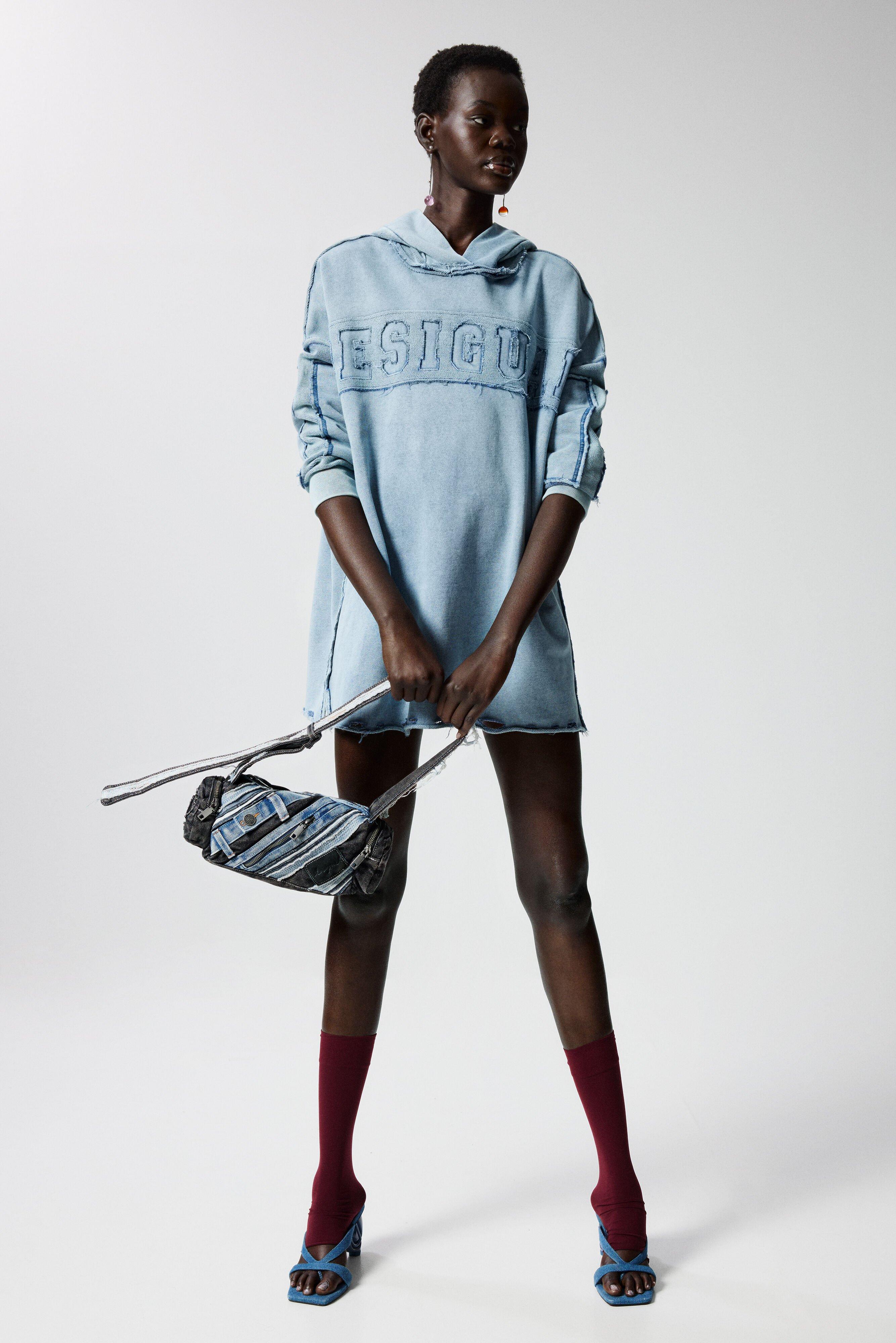 Short sweatshirt dress by DESIGUAL