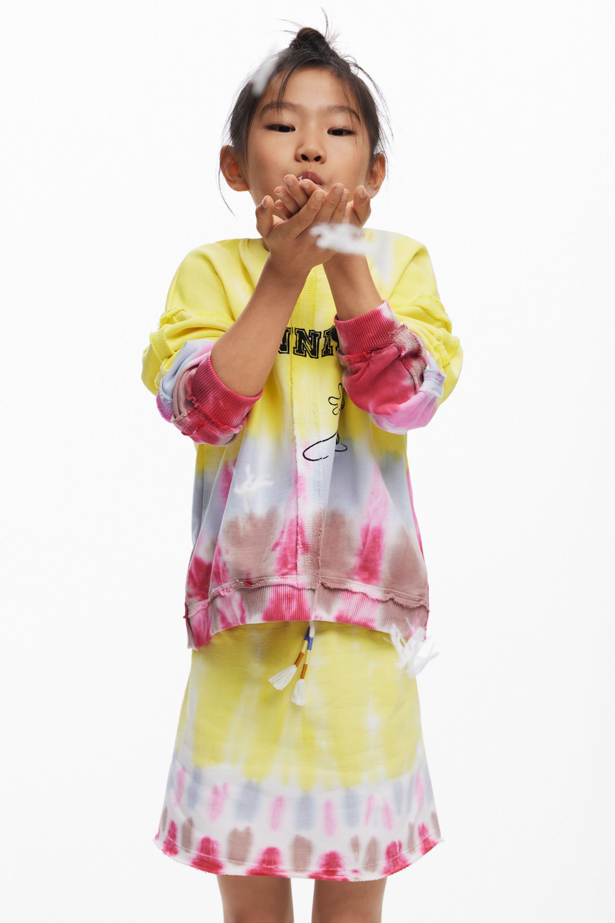 Short tye-die skirt by DESIGUAL